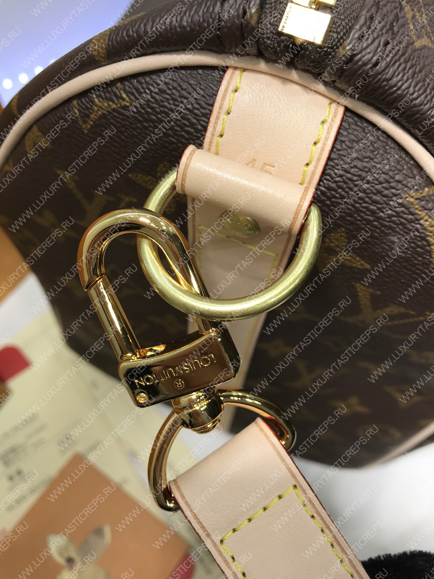 l**is V*t*n keepall bandouliÈre 45 brown m41418