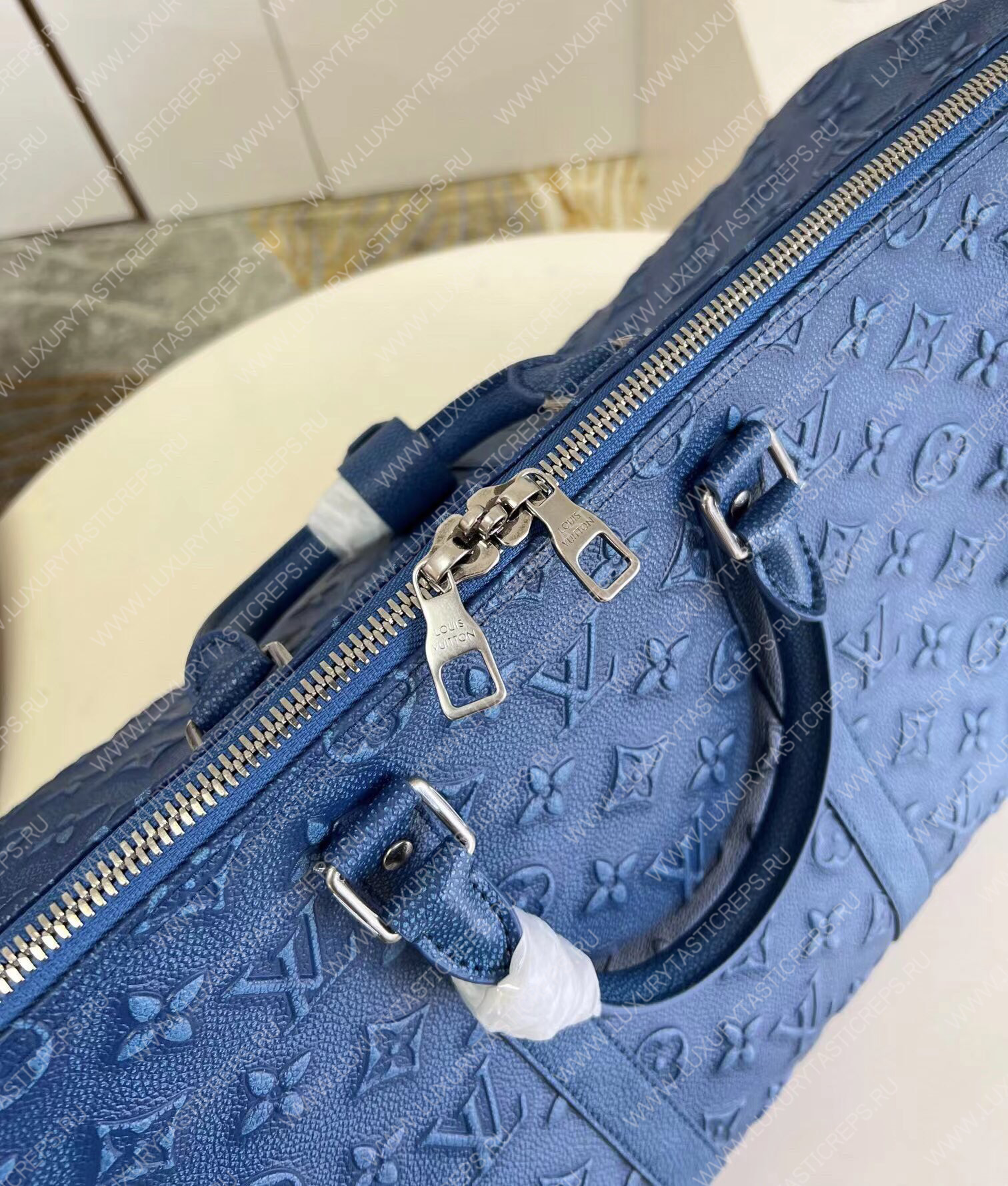 l**is V*t*n keepall bandouliÈre 50 denim