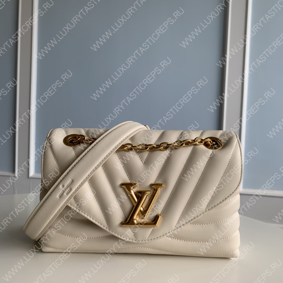 l**is V*t*n new wave chain bag mm ivory m58549