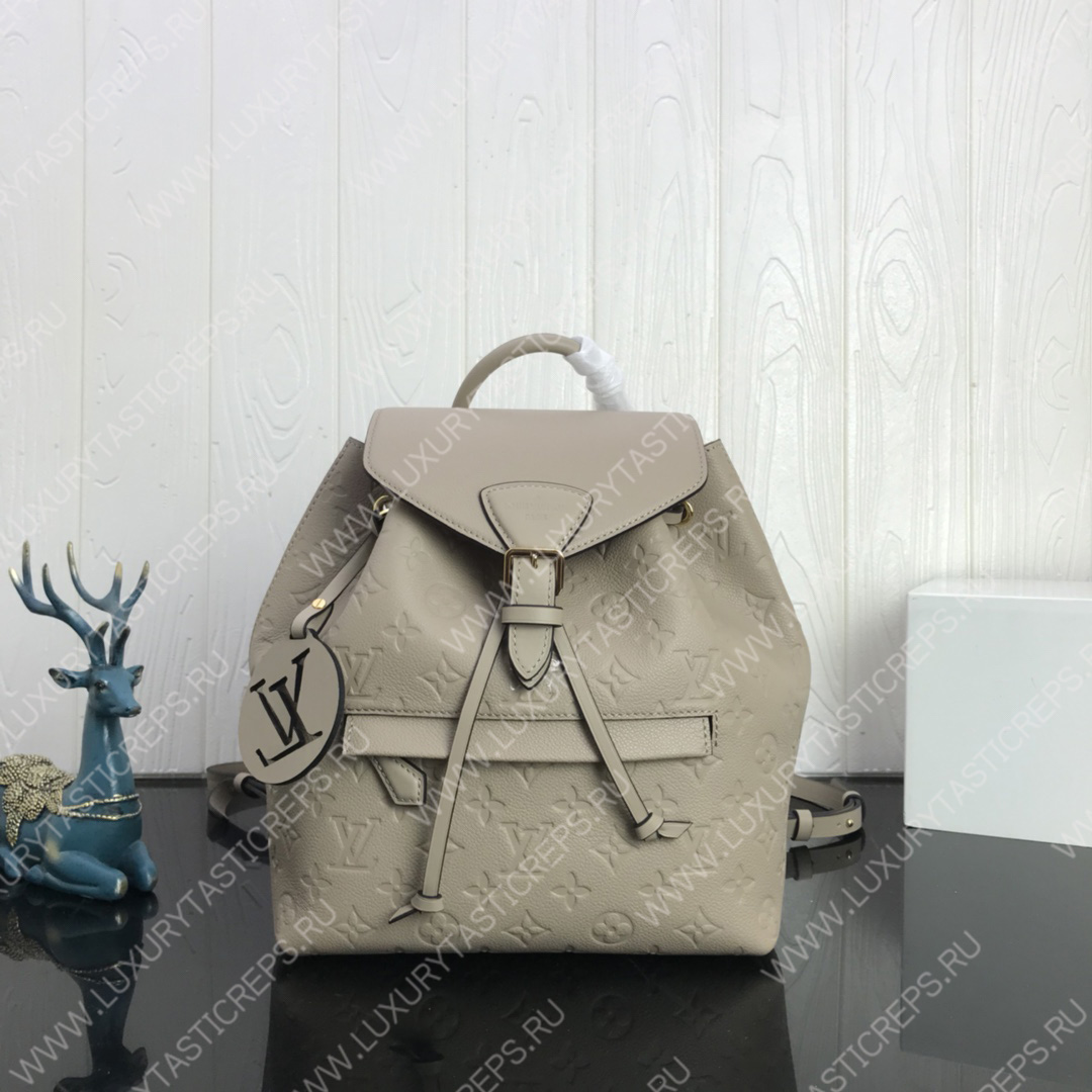 l**is V*t*n montsouris backpack tourterelle gray m45410