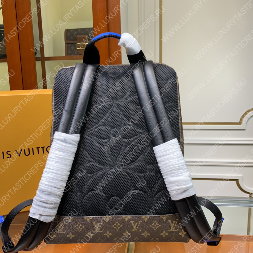 l**is V*t*n dean backpack brown/blue m59924