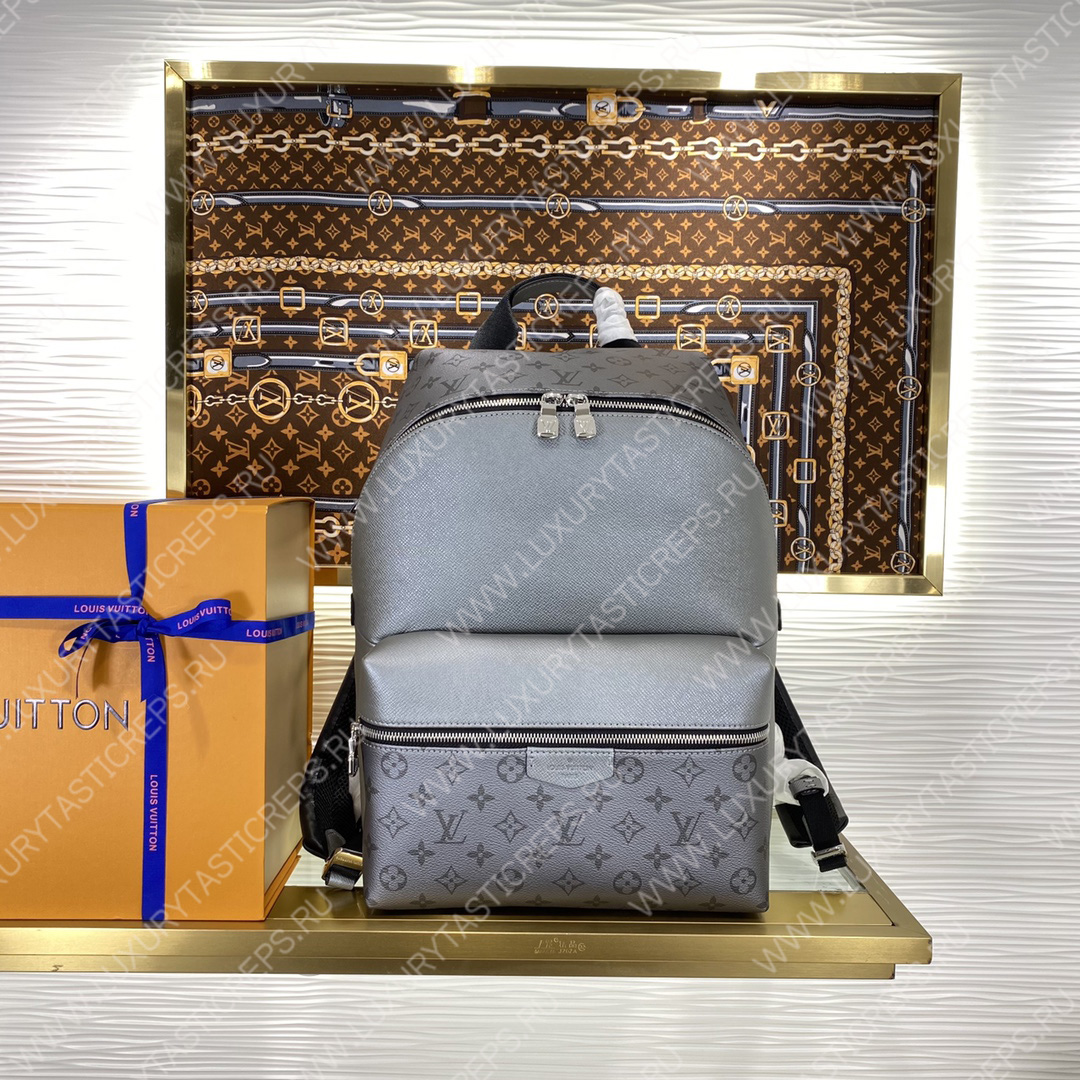 l**is V*t*n discovery backpack pm gunmetal gray m30835