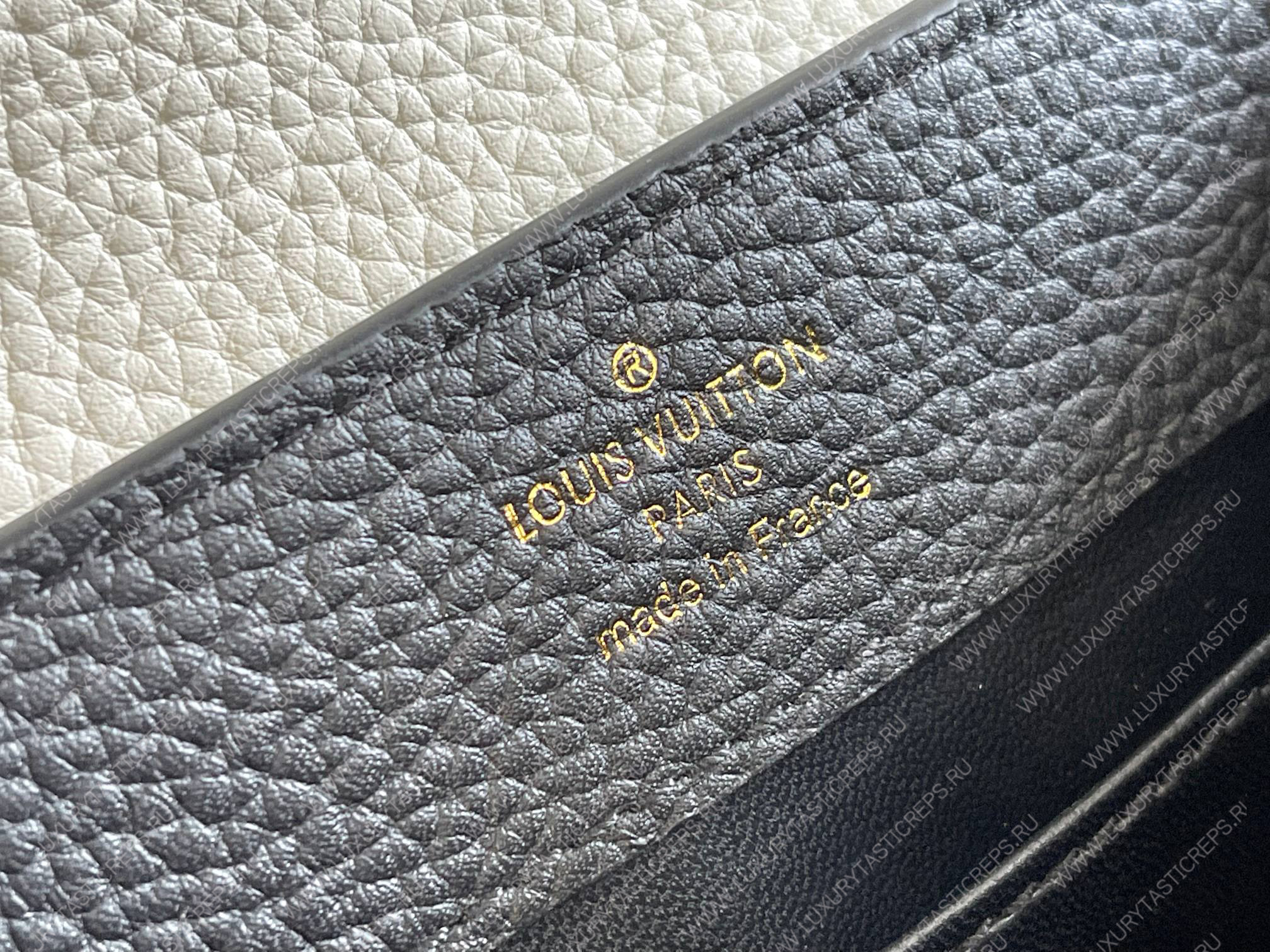 l**is V*t*n capucines mm black m20708