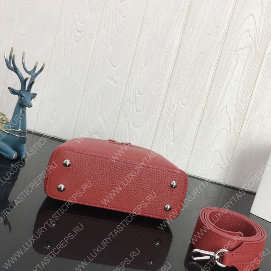 l**is V*t*n capucines mini scarlet red m56845