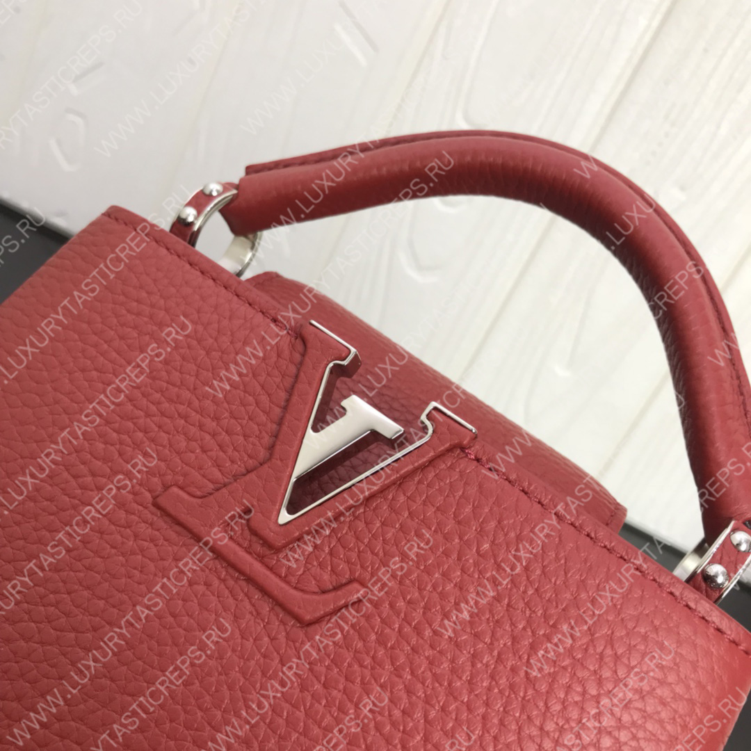l**is V*t*n capucines mini scarlet red m56845