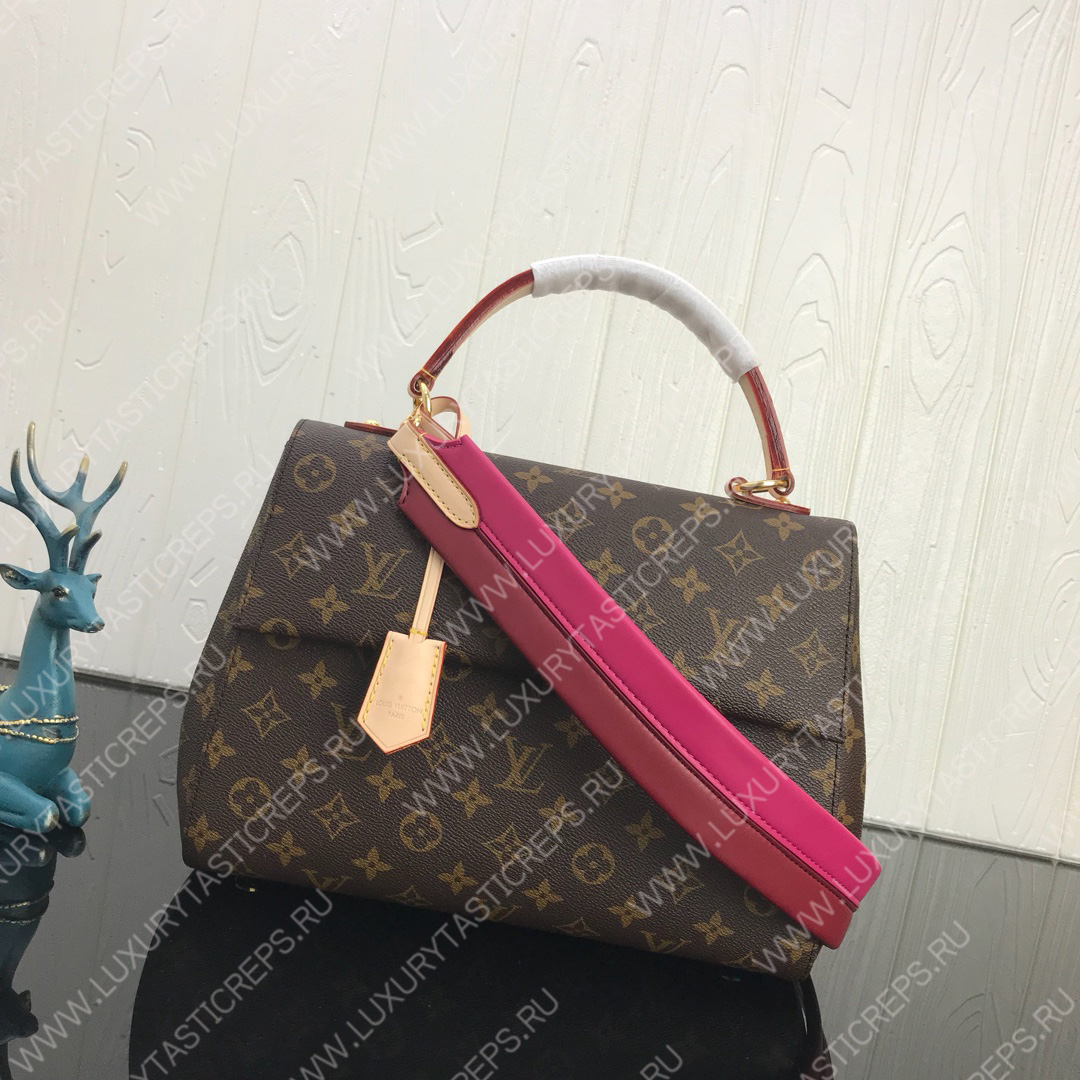 l**is V*t*n cluny mm bordeaux red m42738