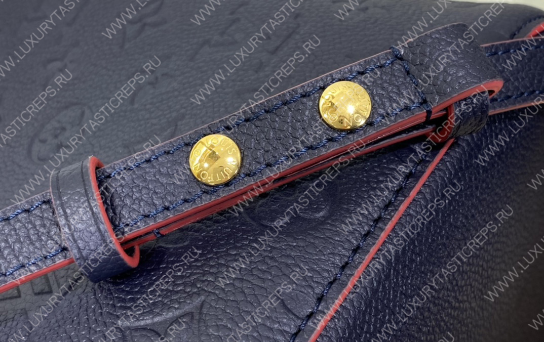l**is V*t*n nÉonoÉ mm navy blue and red m45306
