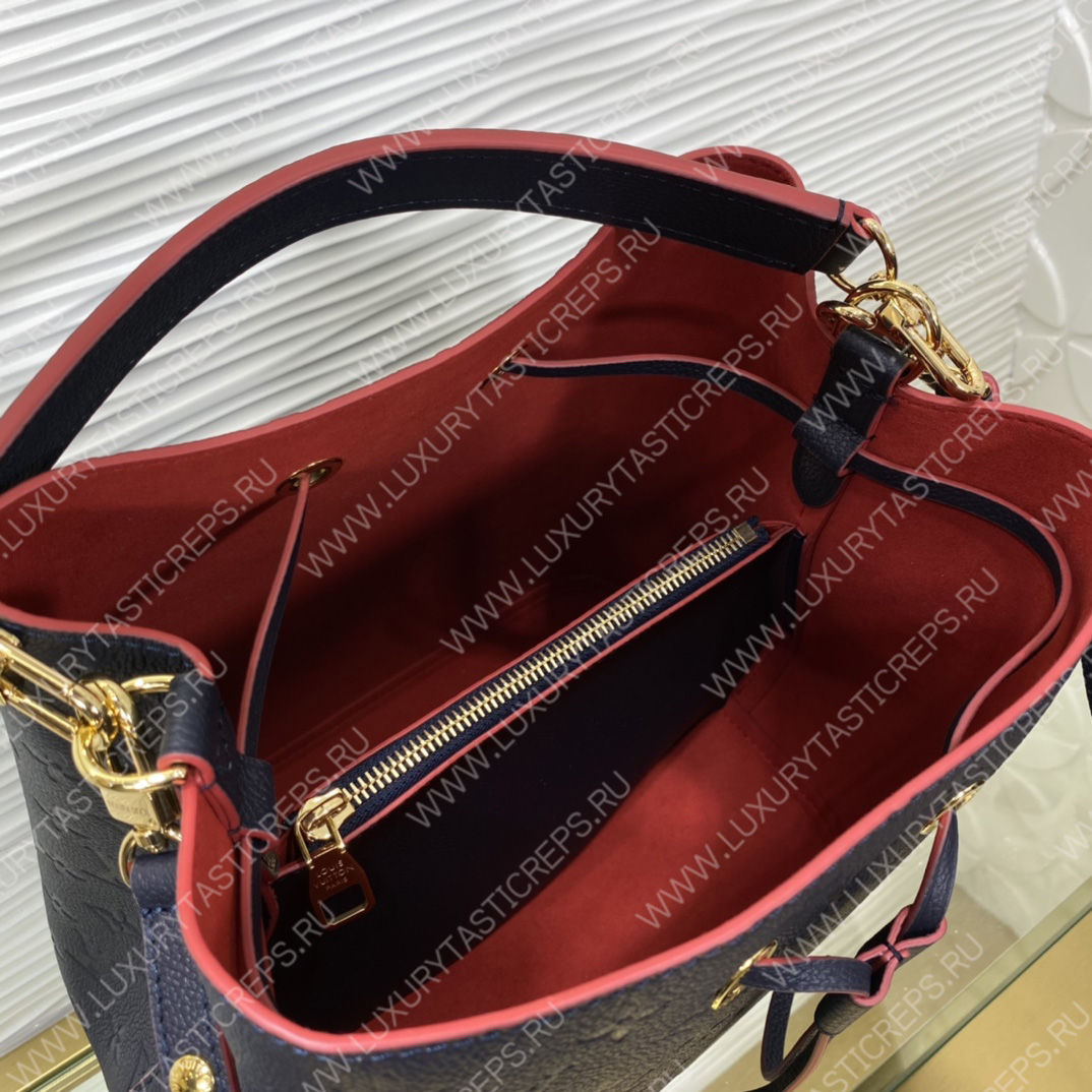 l**is V*t*n nÉonoÉ mm navy blue and red m45306