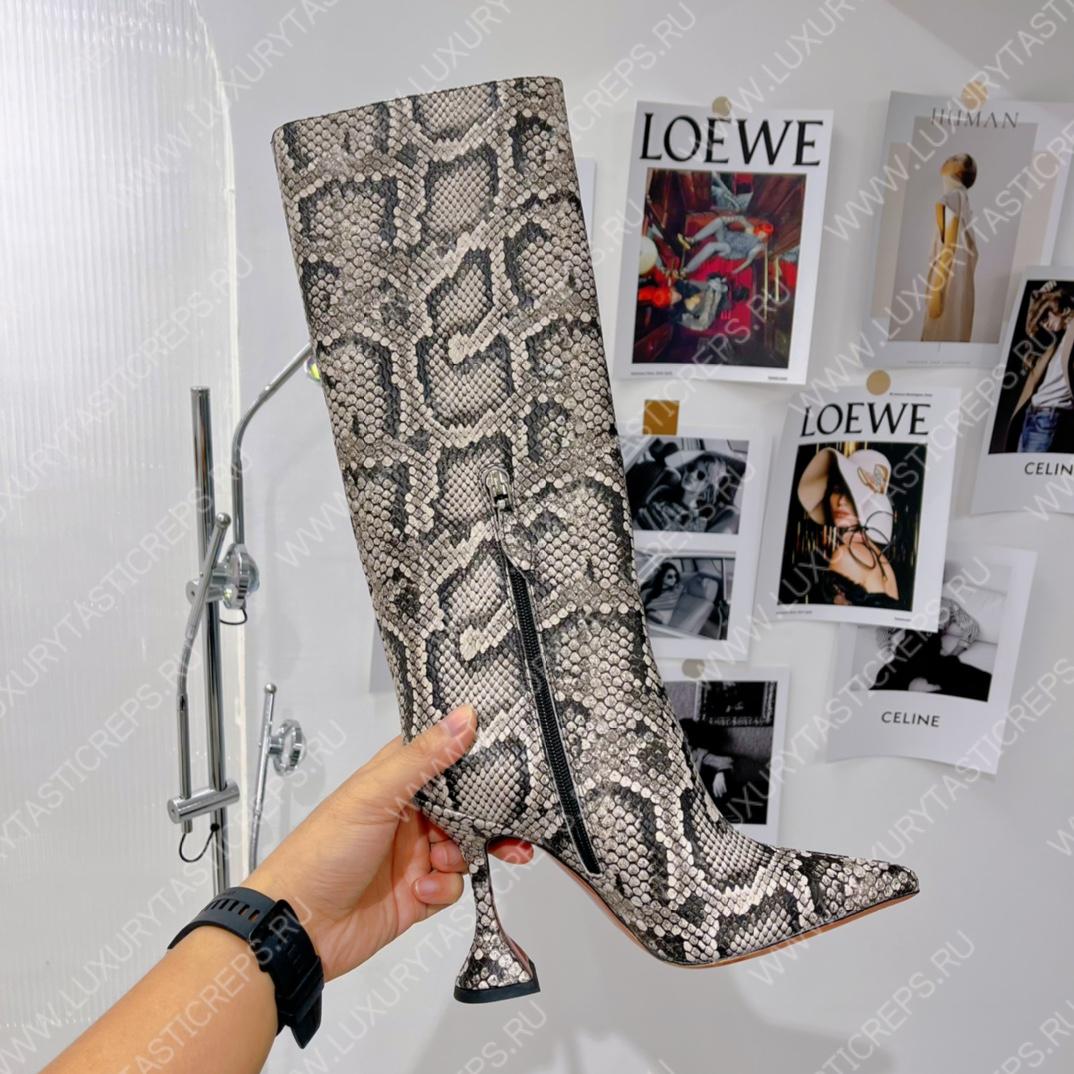 AMINA MUADDI FIONA BOOTS LIGHT BROWN AM5002
