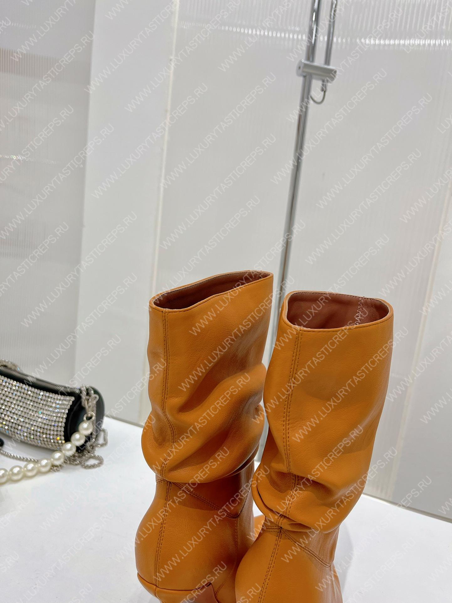 AMINA MUADDI JAHLEEL BOOTIE MUSTARD AM60004