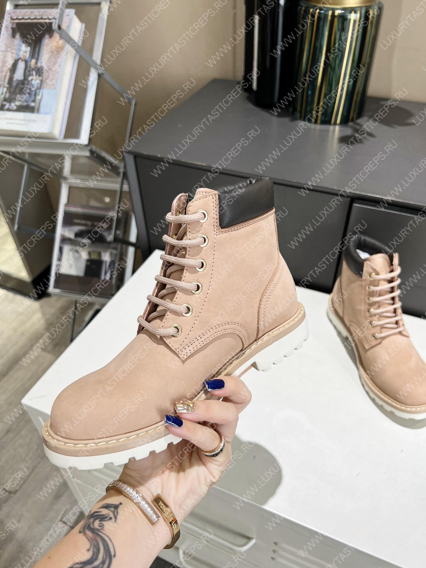 Ce**e kurt lace-up boot pink 343142198c
