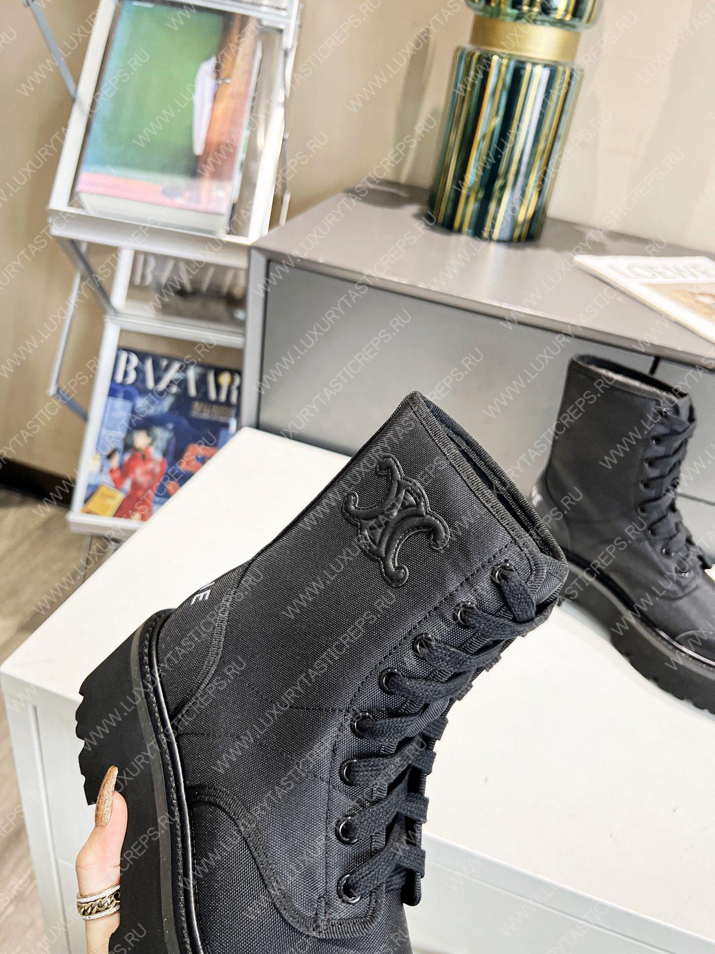 Ce**e bulky laced up boot black 345597004c