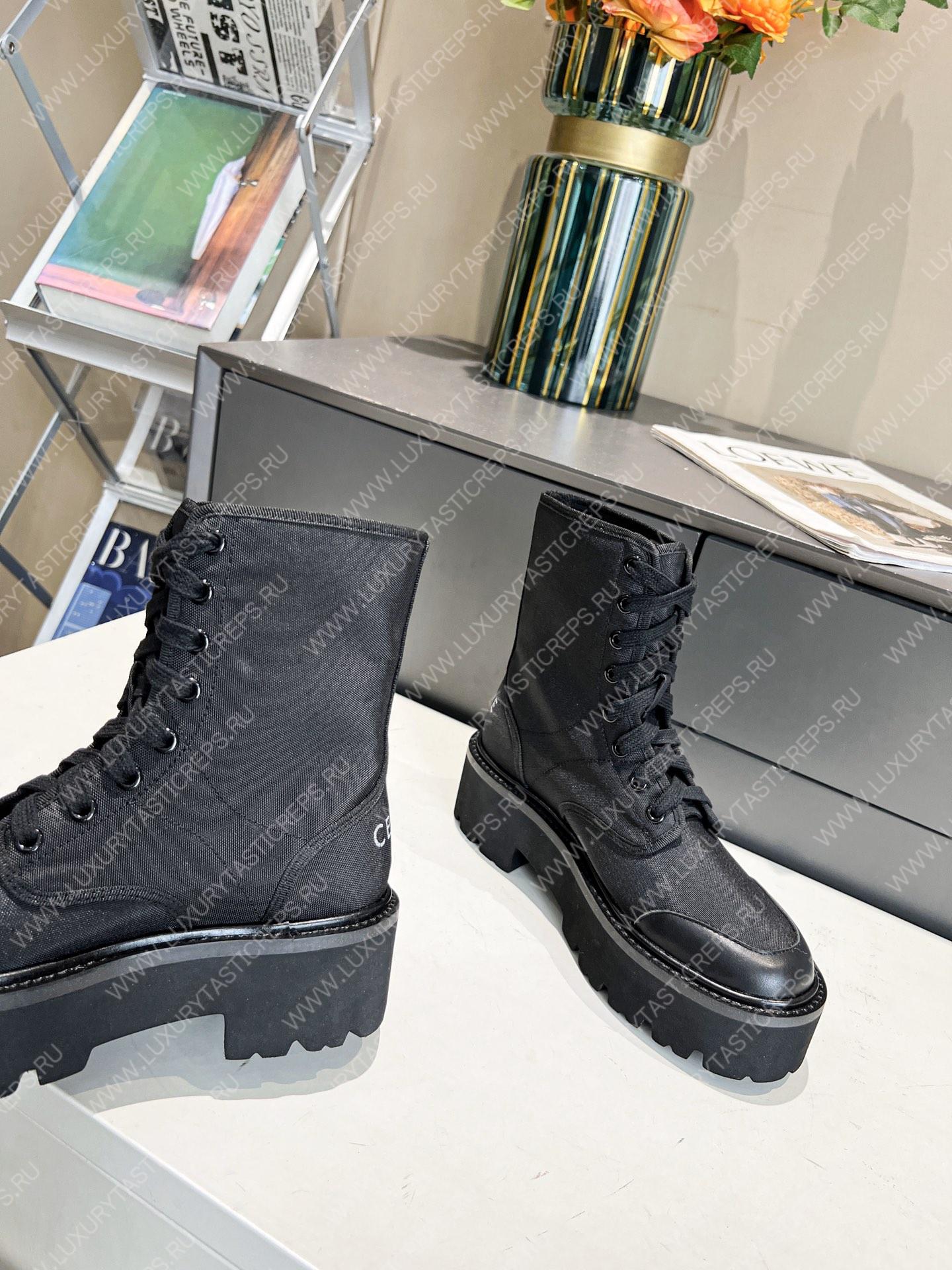 Ce**e bulky laced up boot black 345597004c
