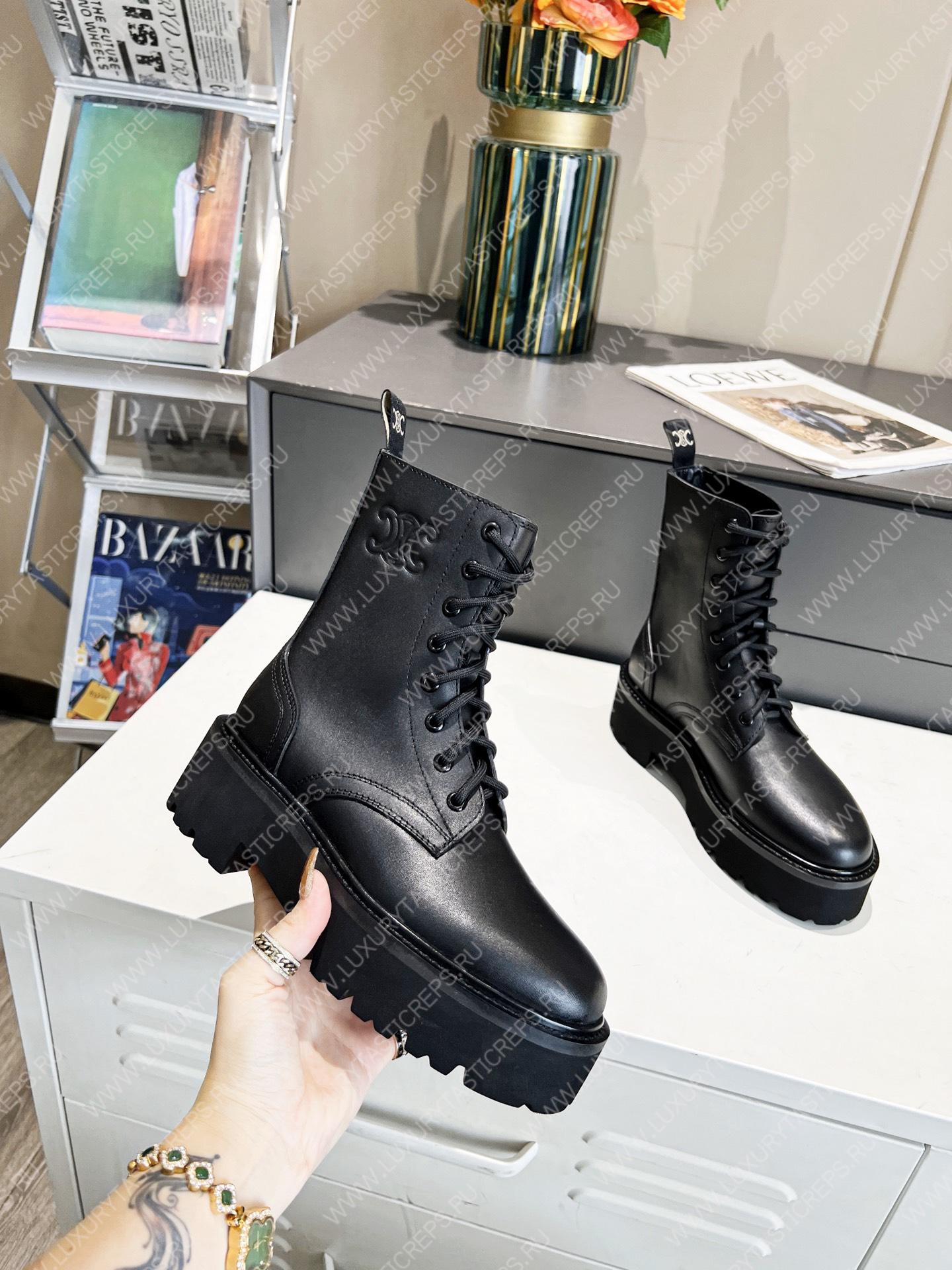 Ce**e bulky laced up boot black 347183657c