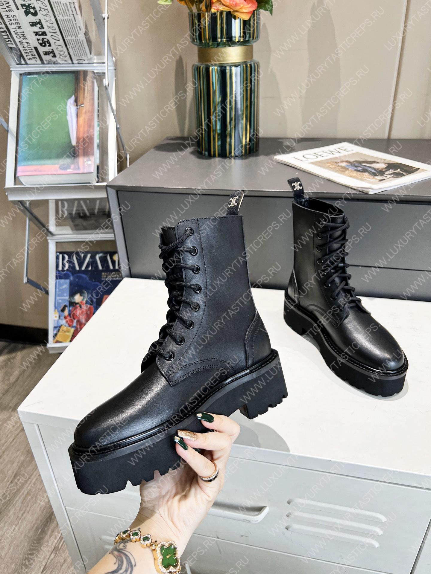 Ce**e bulky laced up boot black 347183657c