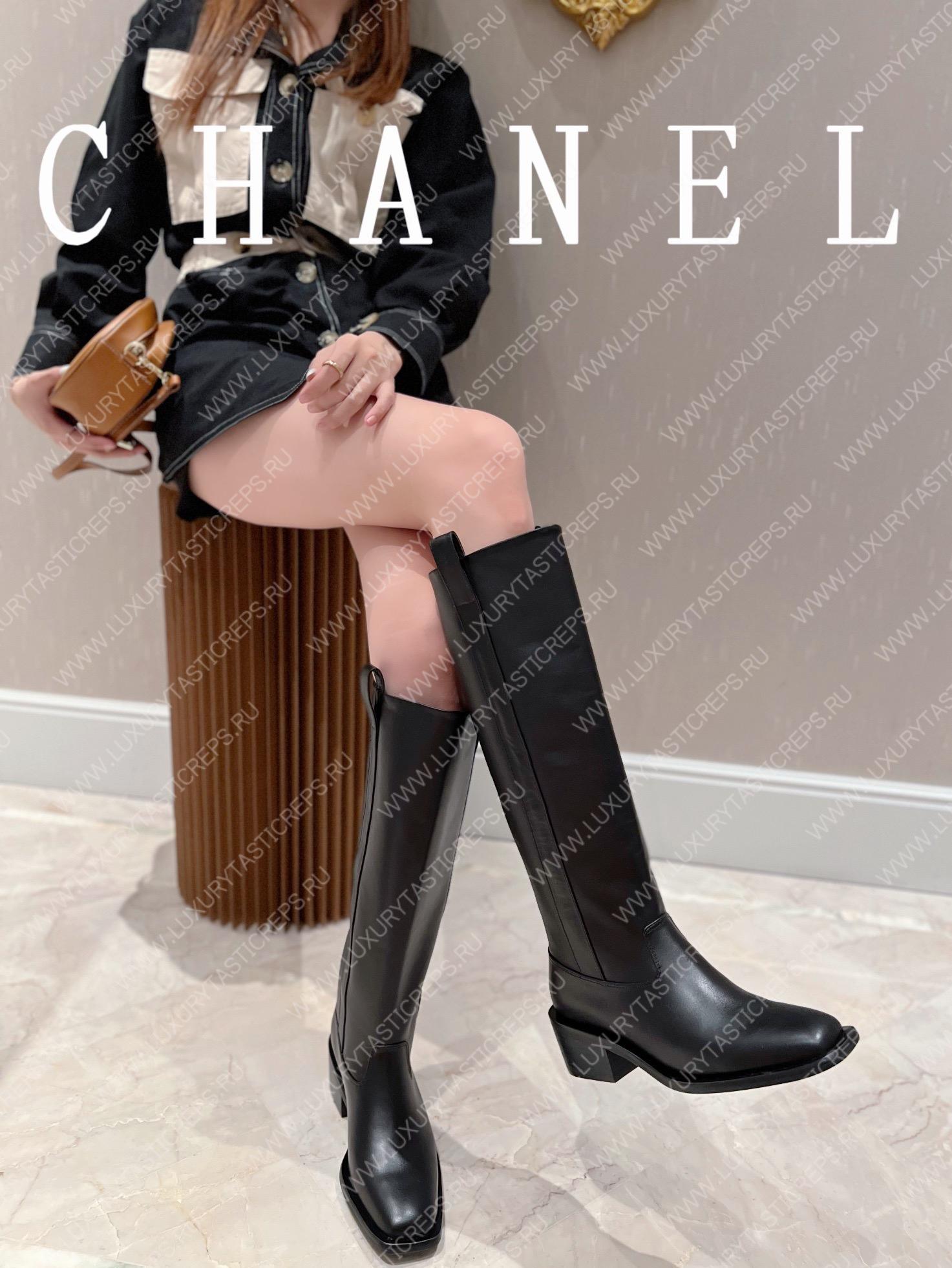 Ch*el high boots black g38174