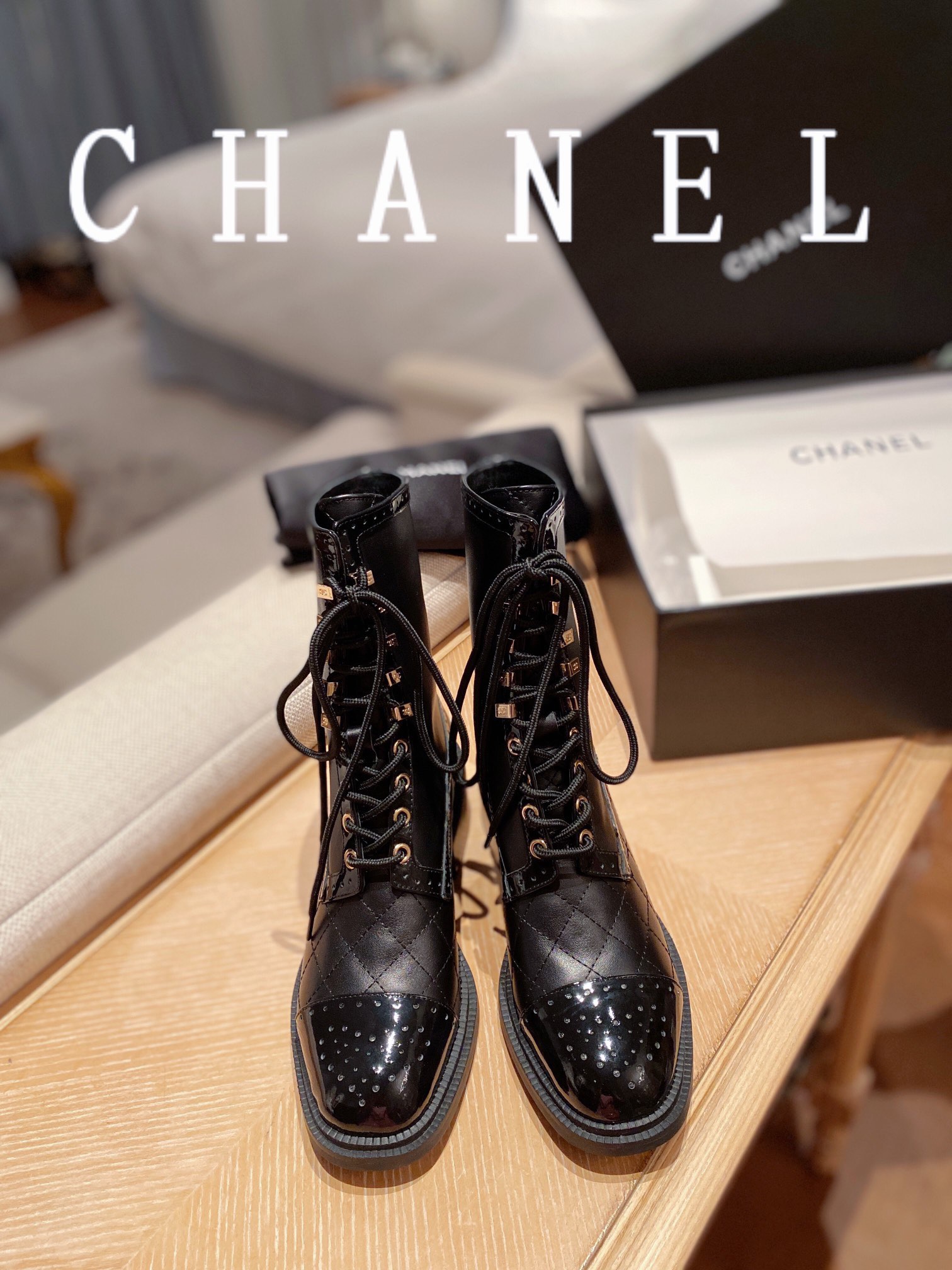 Ch*el lace-ups black g39394