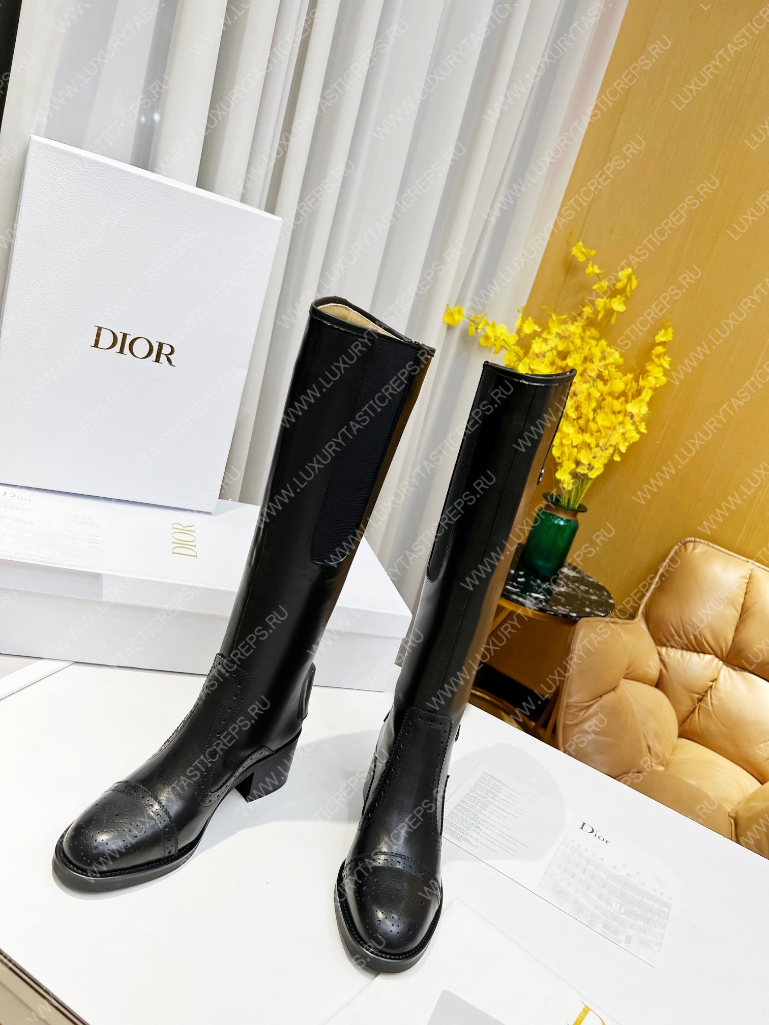 D*or d-folk heeled long boot black kci826vea_s900