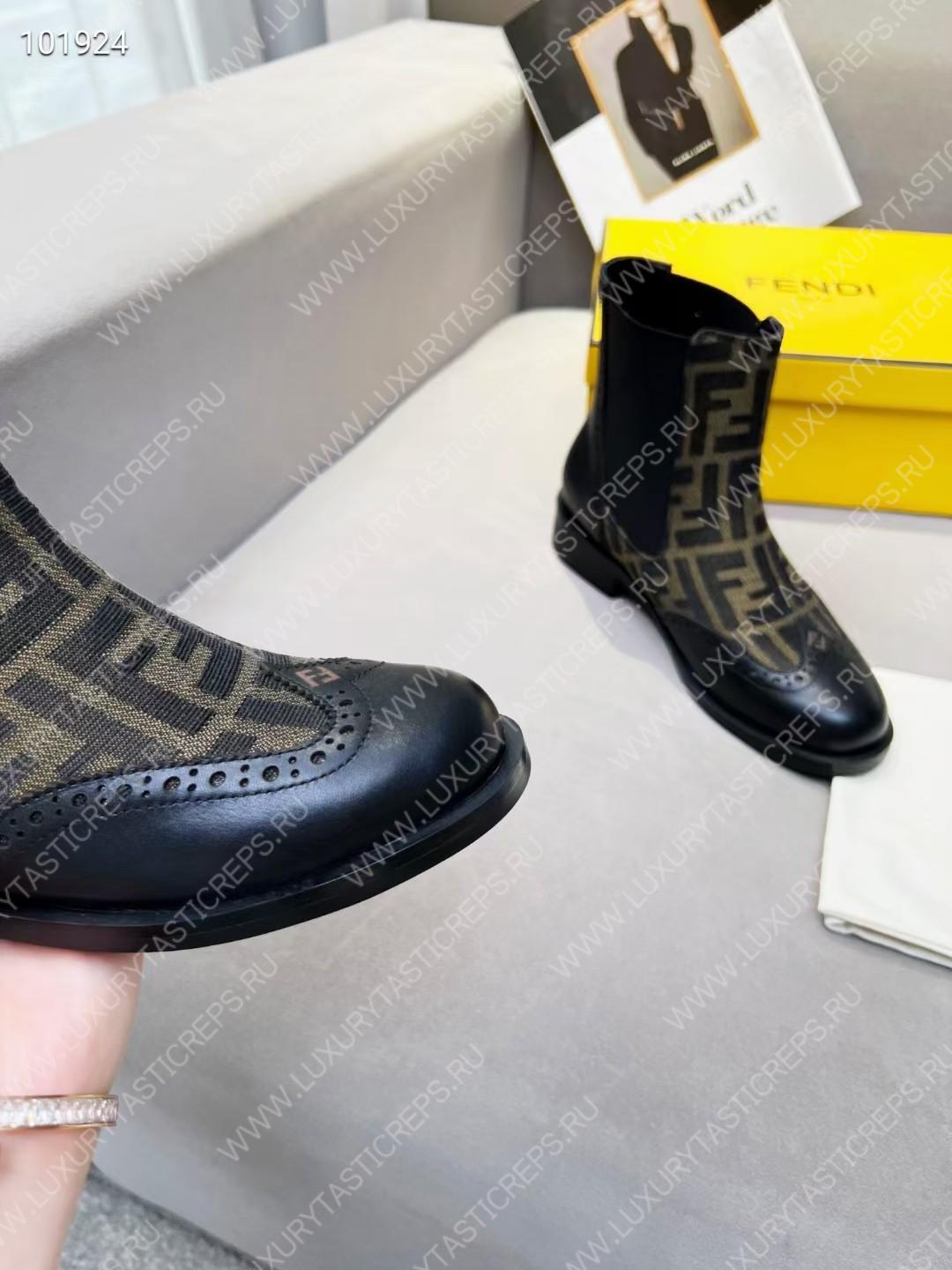 F**di ankle boots light brown 7u1558ajzhf0heb