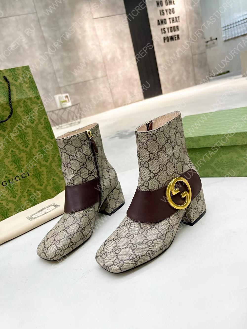 G*u*i ankle boot beige 701706