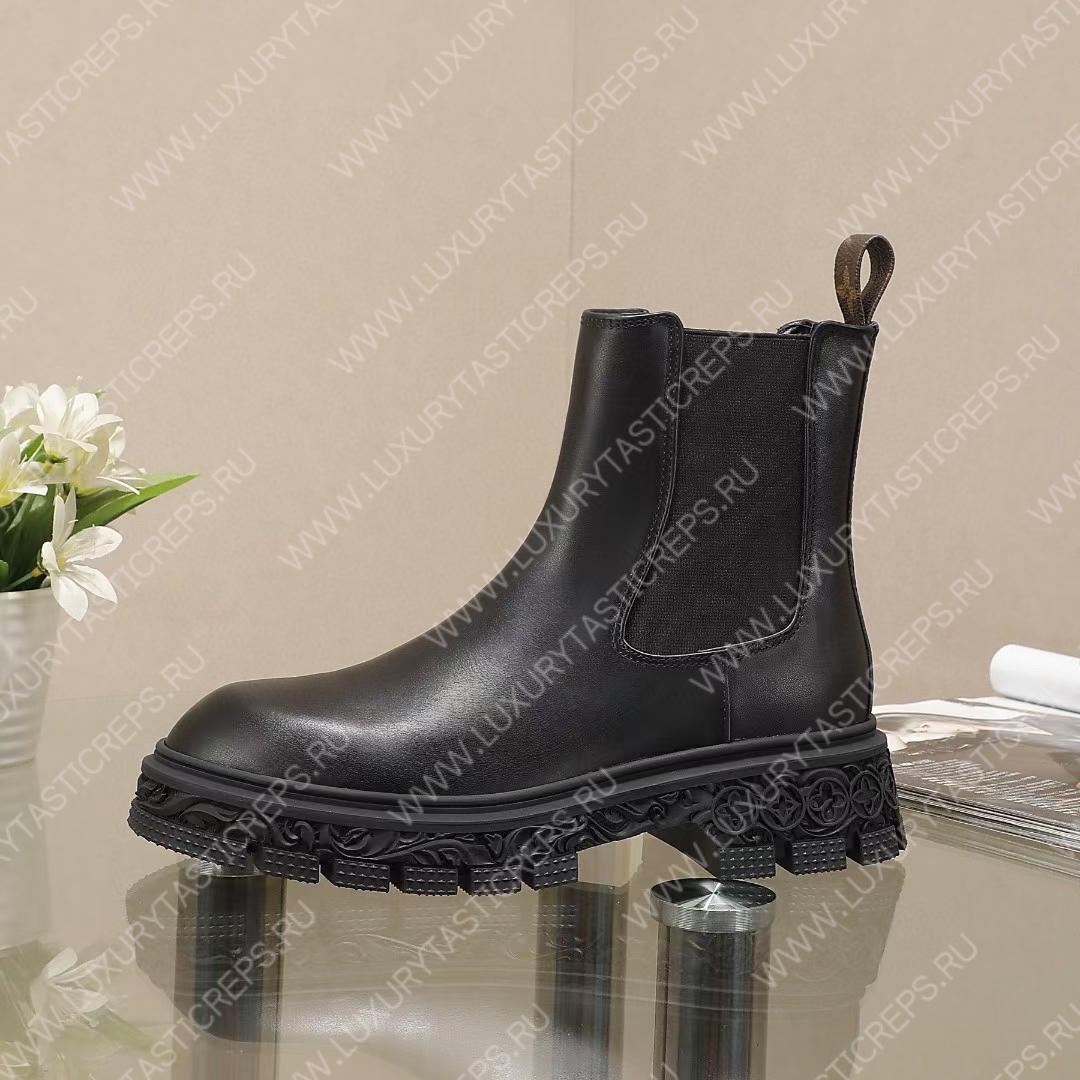 l**is V*t*n baroque chelsea boots black 1aahbd