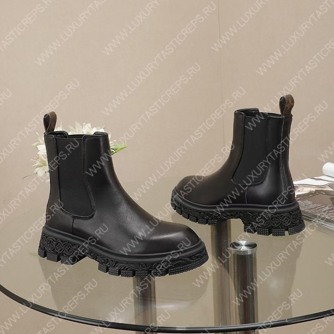 l**is V*t*n baroque chelsea boots black 1aahbd