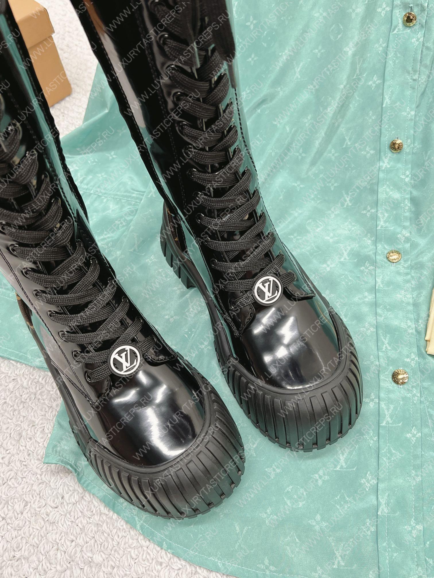l**is V*t*n high lace-up boots black 1aac6t