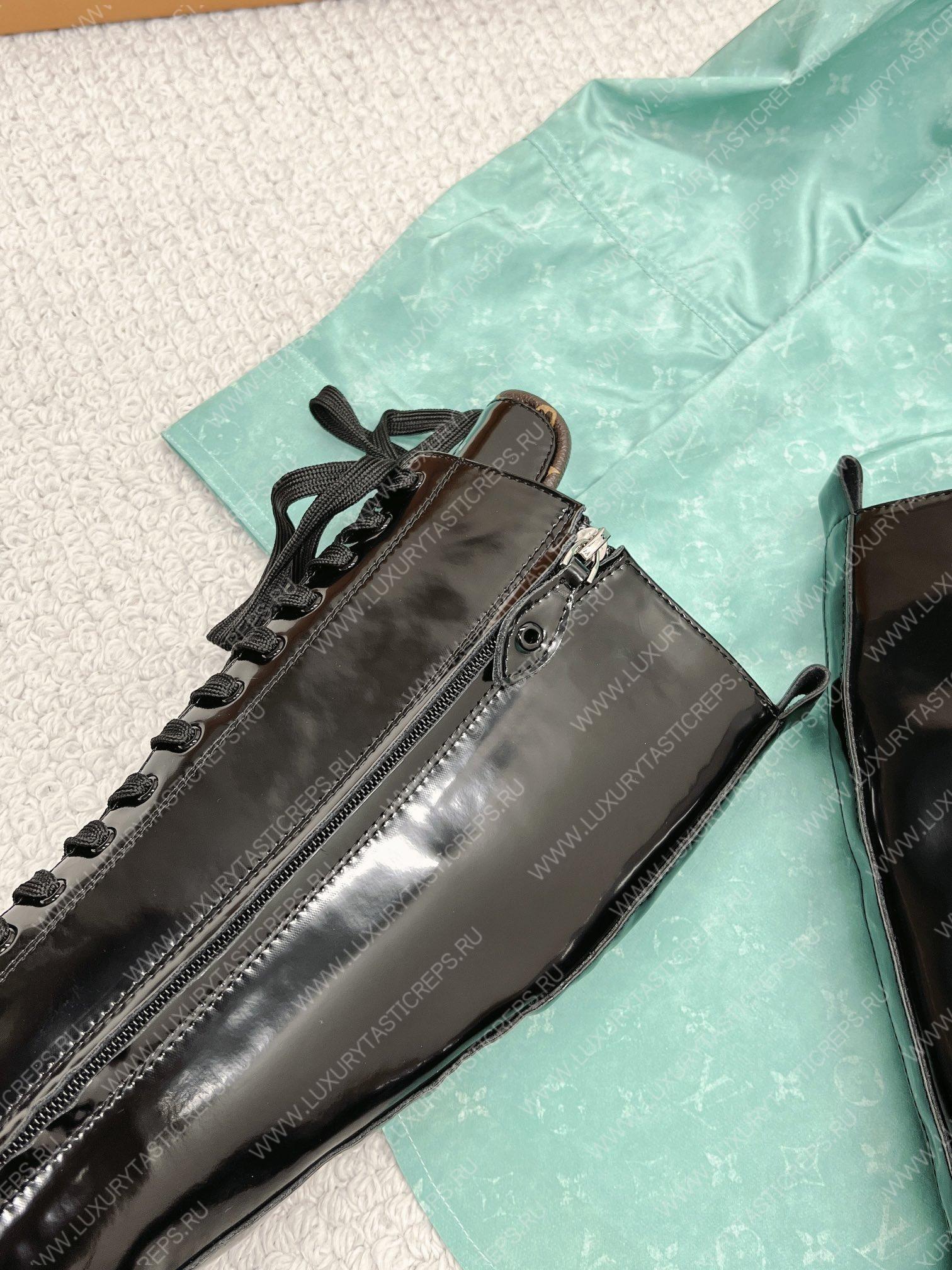 l**is V*t*n high lace-up boots black 1aac6t