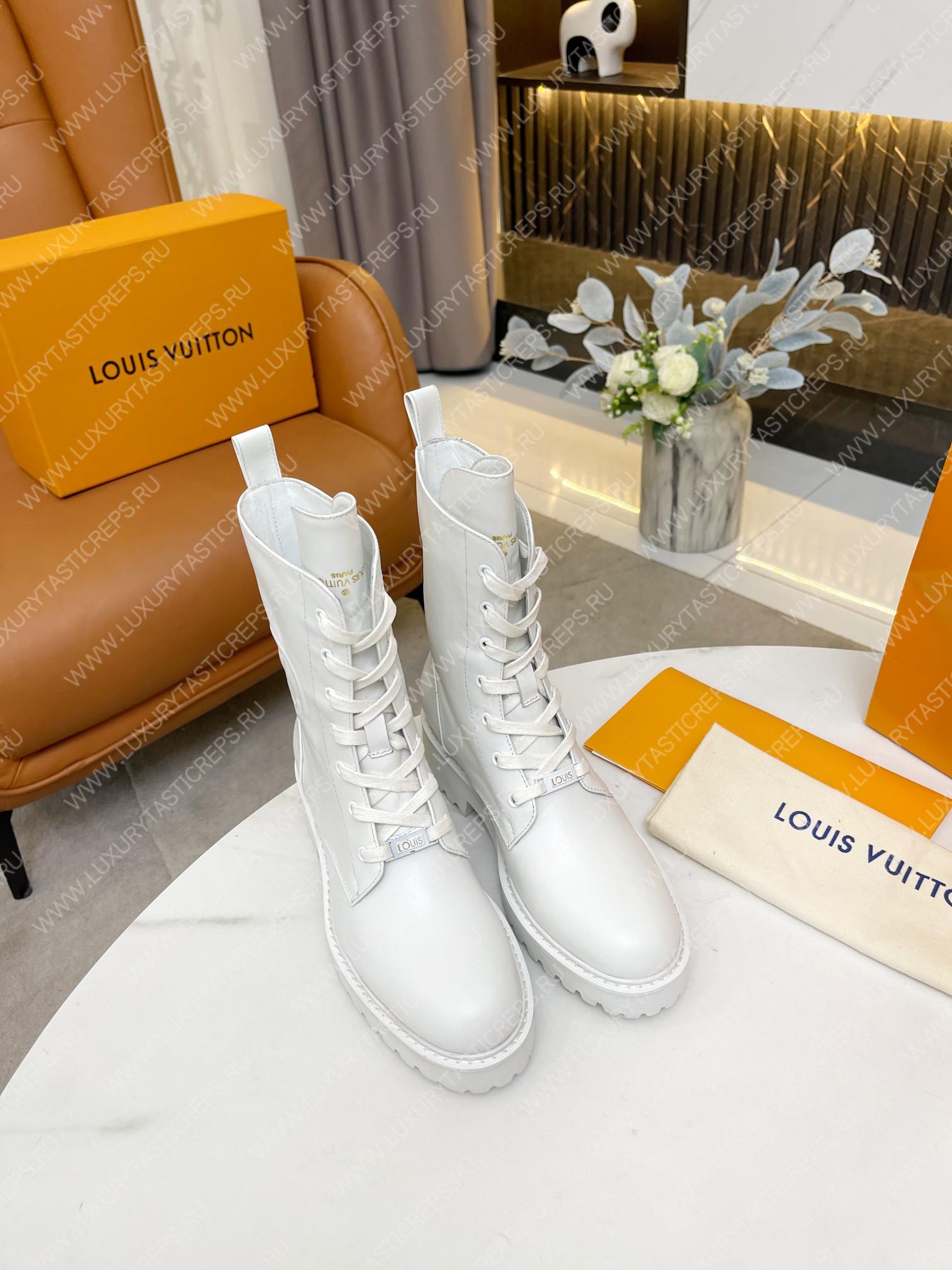 l**is V*t*n ranger ankle boots white 1a9fdj