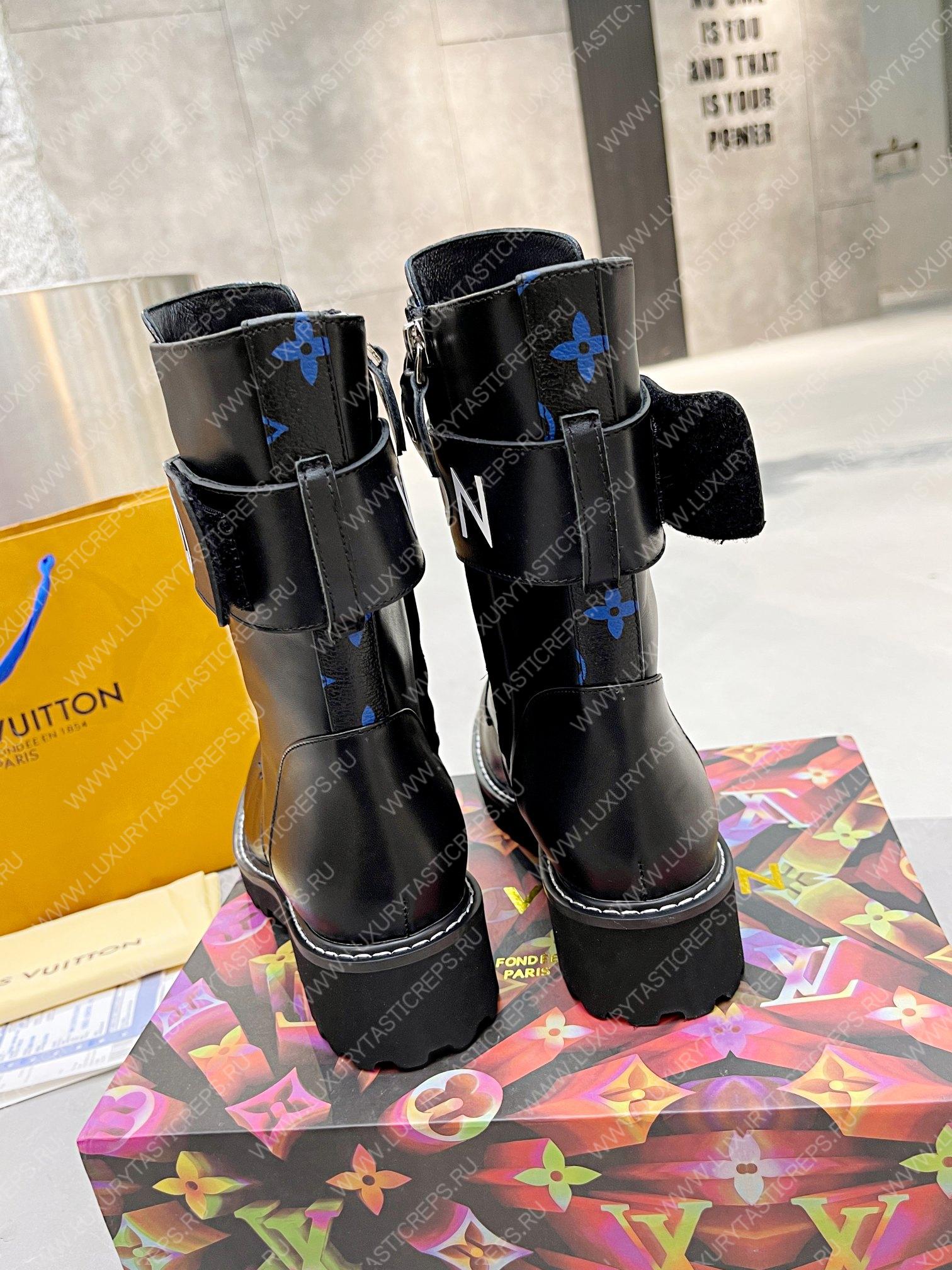 l**is V*t*n territory flat ranger boots black 1a9hae