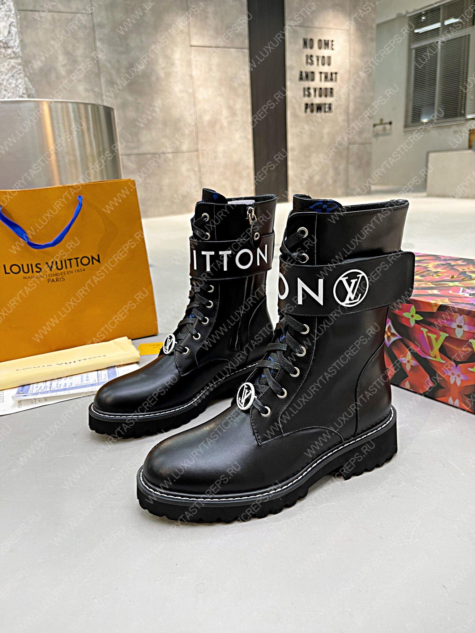 l**is V*t*n territory flat ranger boots black 1a9hae