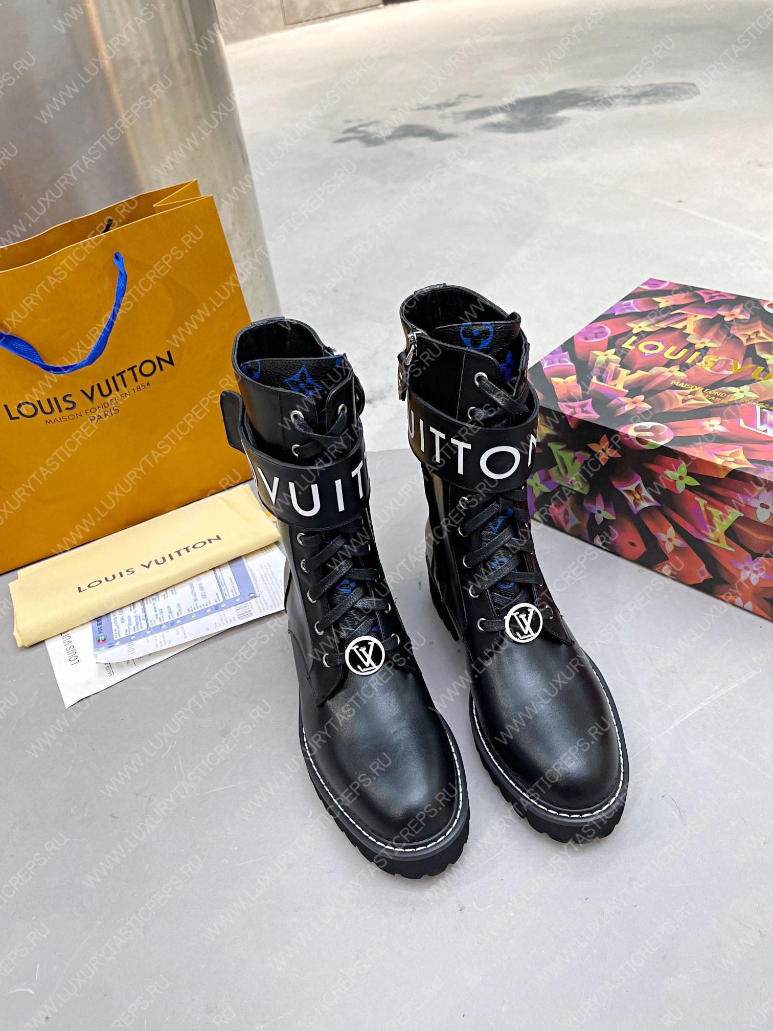l**is V*t*n territory flat ranger boots black 1a9hae