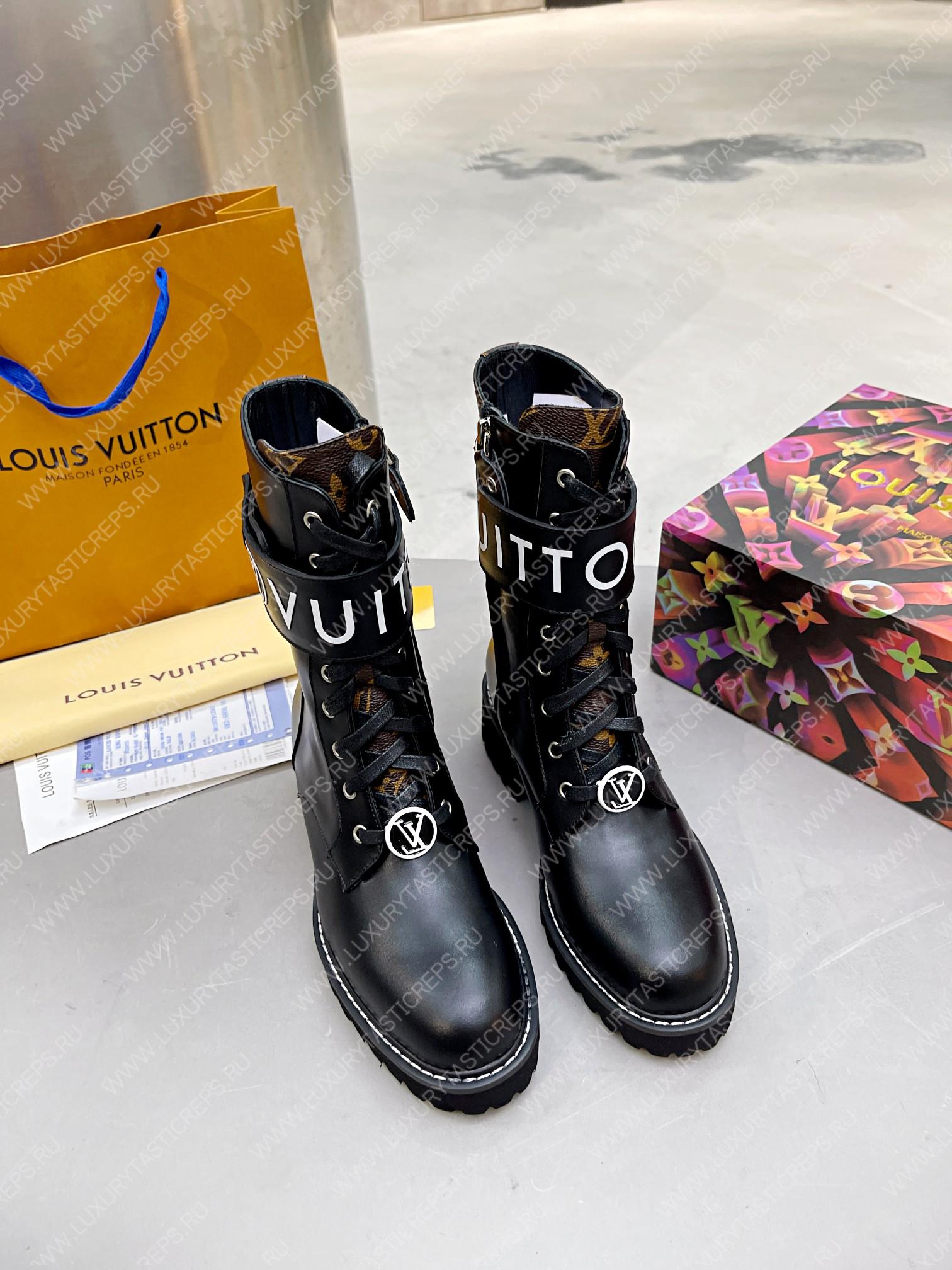 l**is V*t*n territory flat ranger boots black 1a9hae