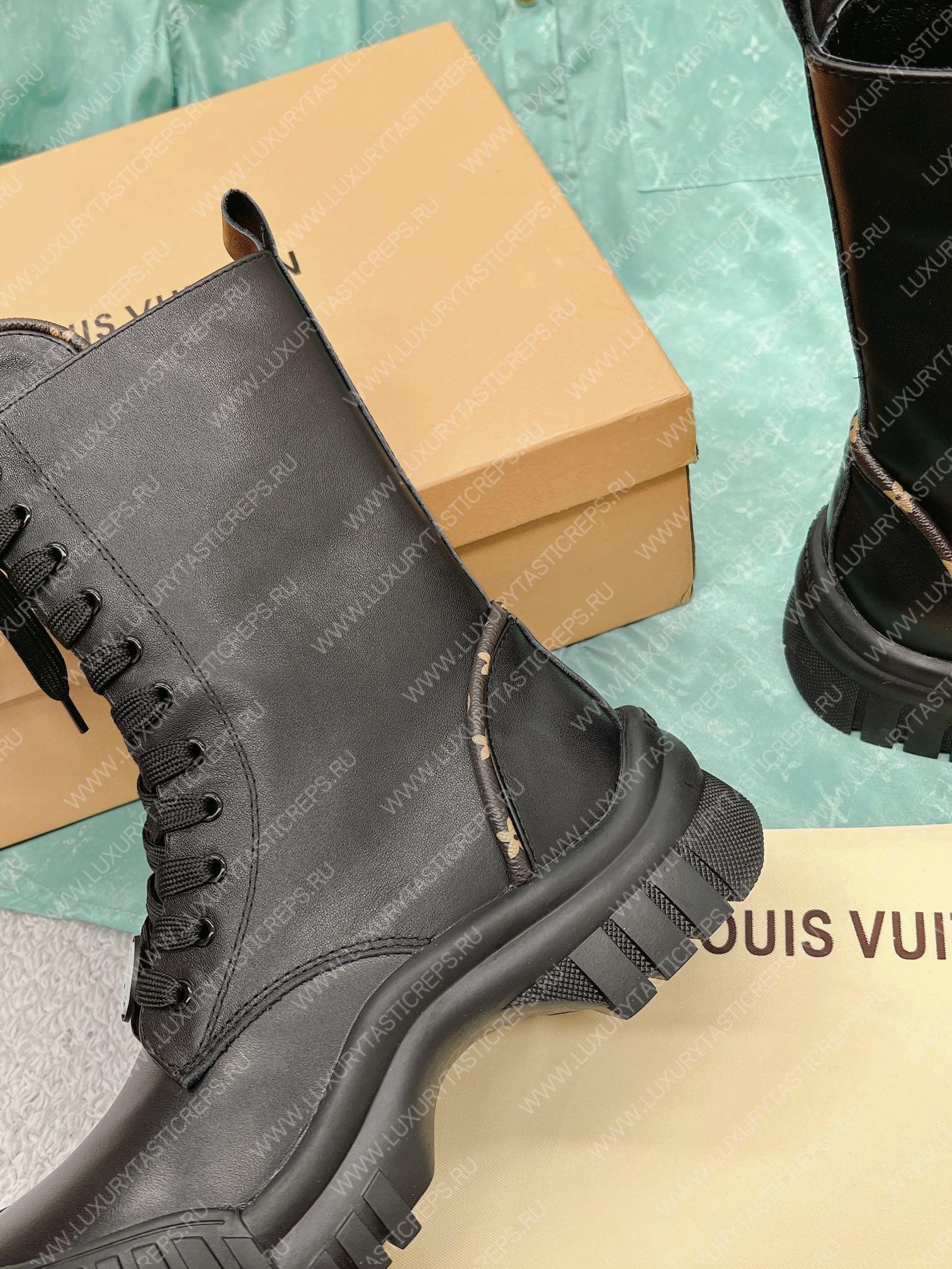 l**is V*t*n lace-up boots black 1aabc8