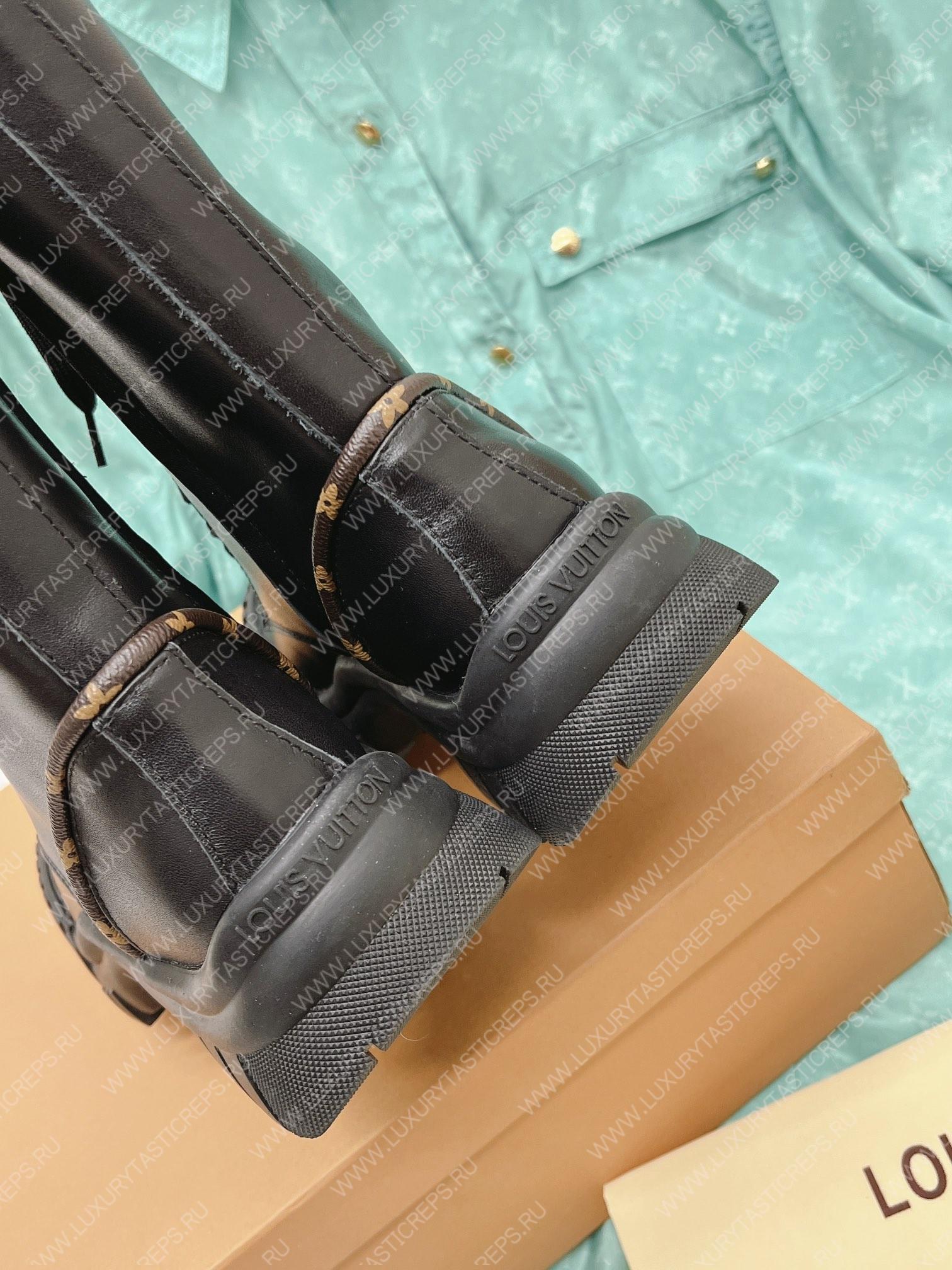 l**is V*t*n lace-up boots black 1aabc8