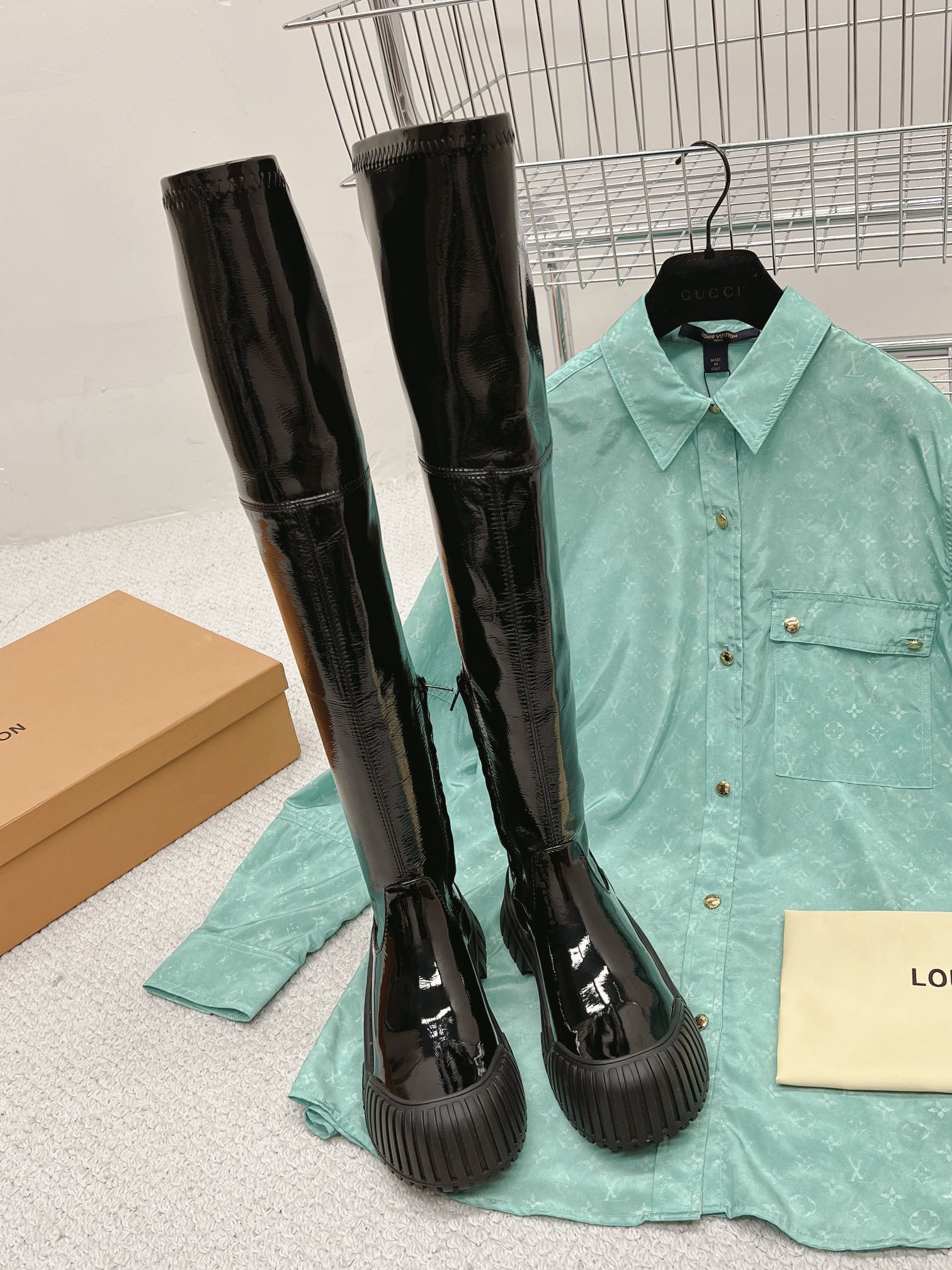 l**is V*t*n high boots black 1aaof9