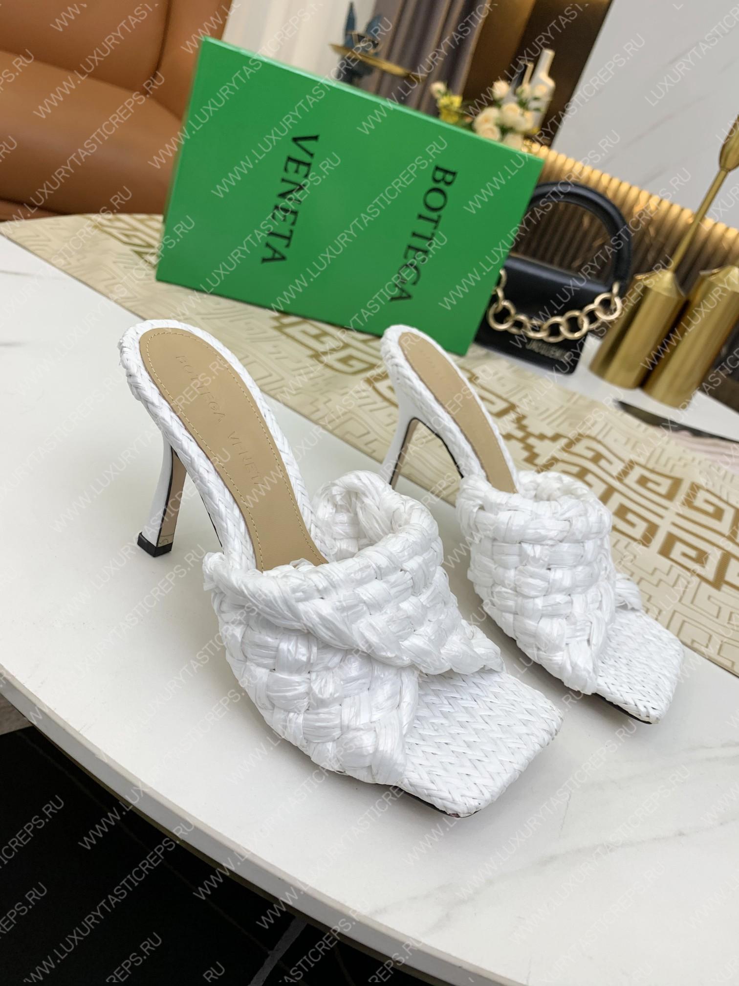 bo*te*ga Ve*ne*ta dot wave mules white 708882v