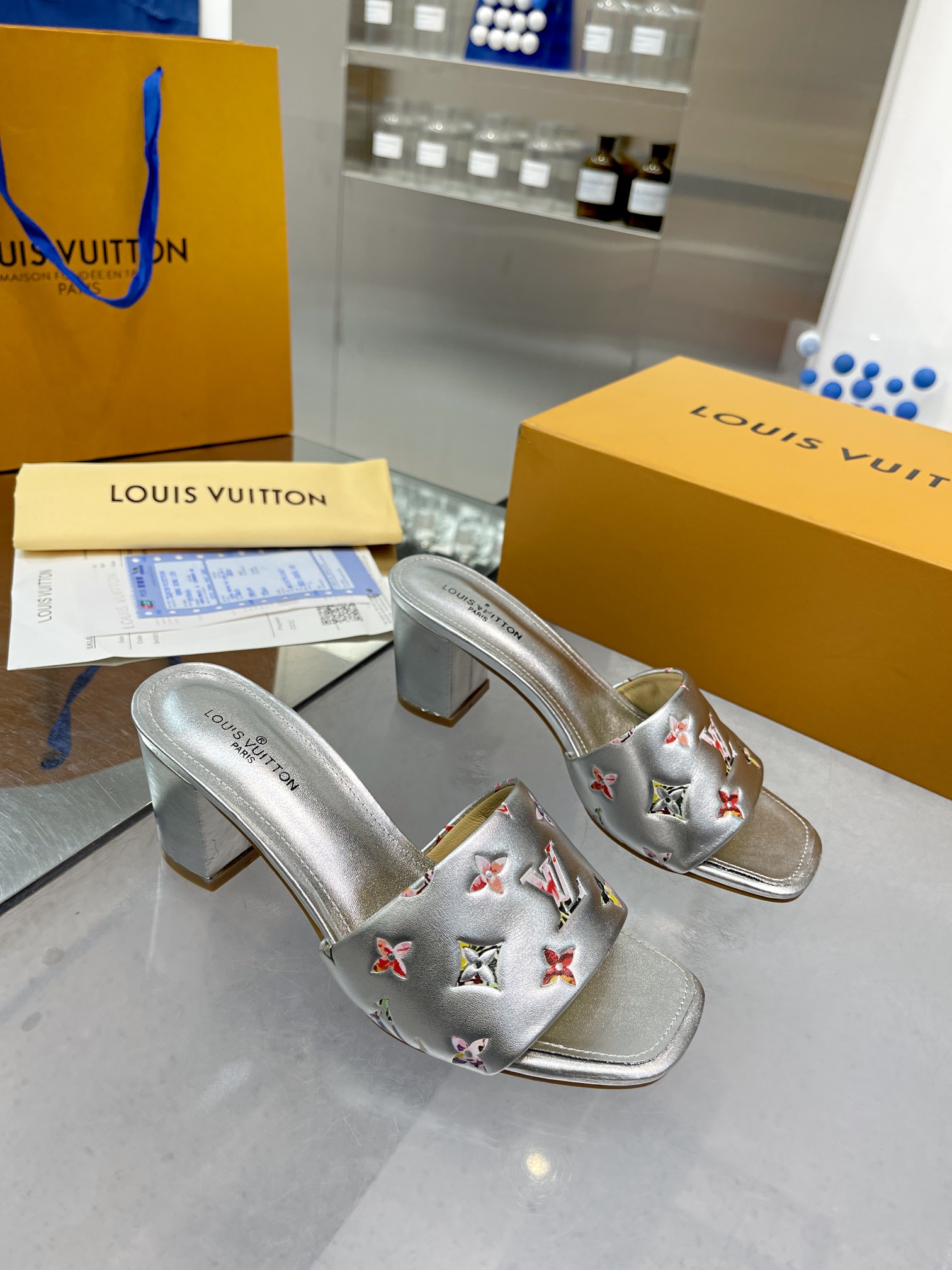 l**is V*t*n revival mules silver 1aap7e