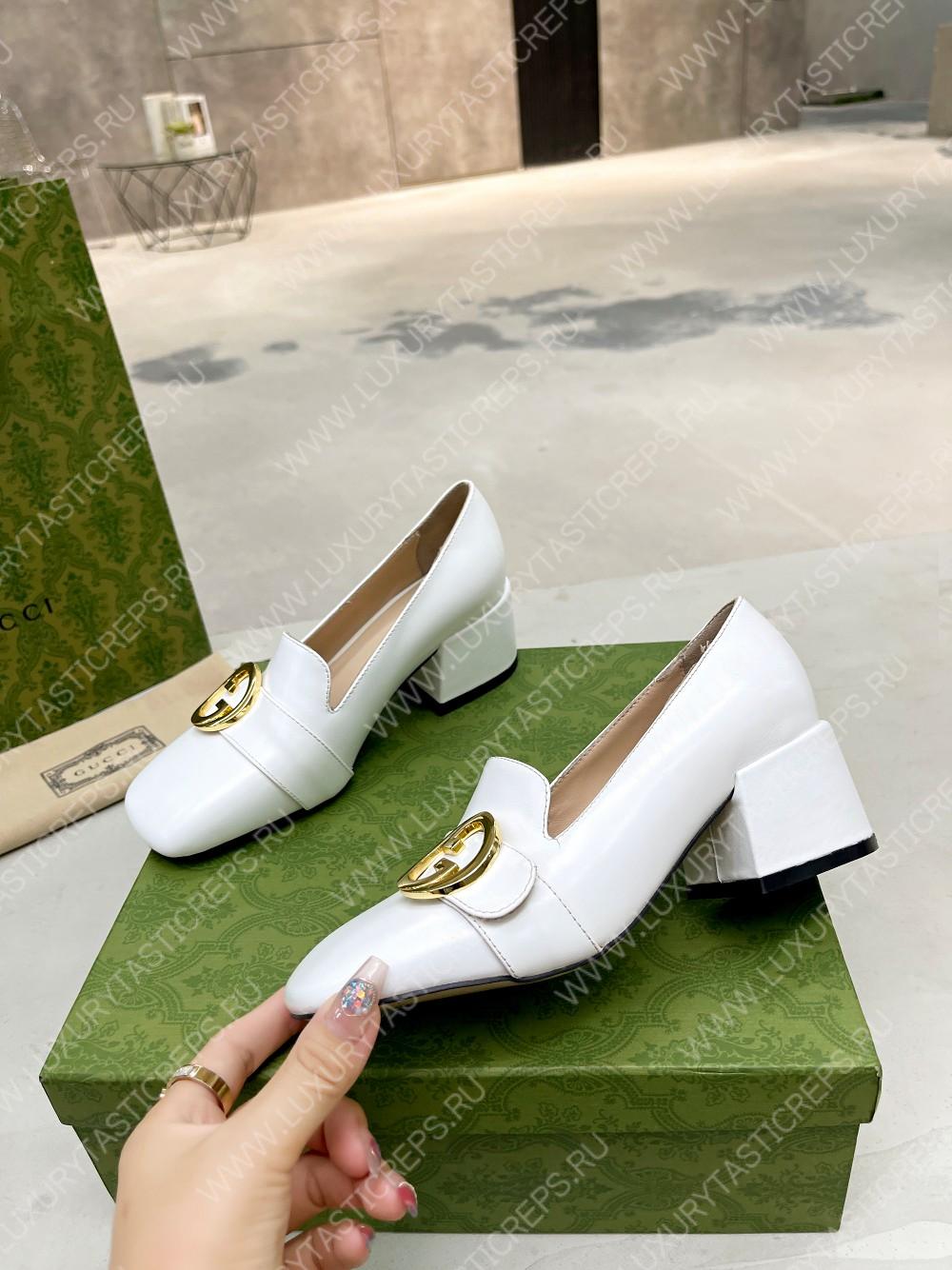 G*u*i blondie pump white 700053