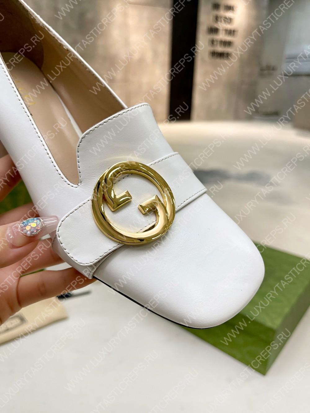 G*u*i blondie pump white 700053