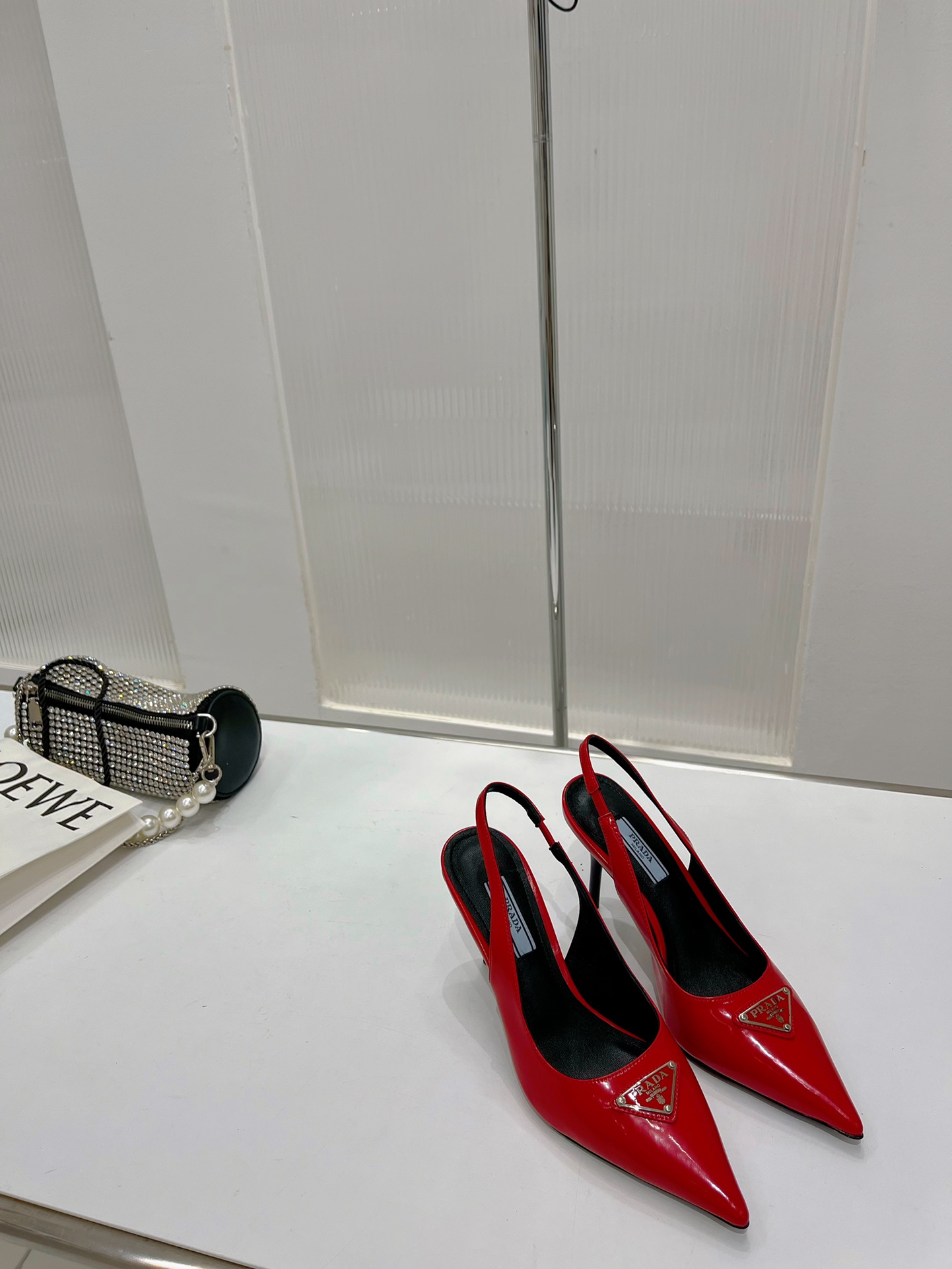 Pra*a slingback pump red 1i002n