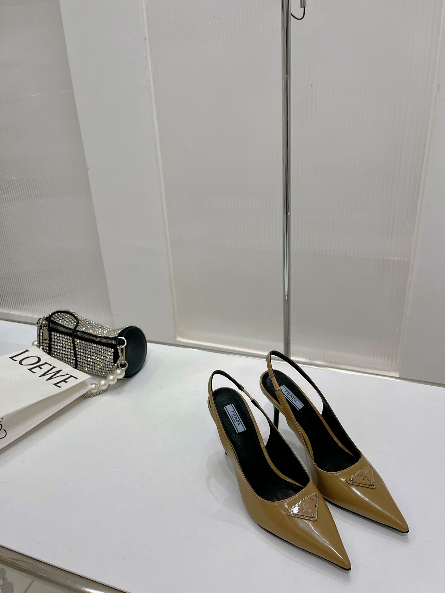 Pra*a slingback pump brown 1i002n
