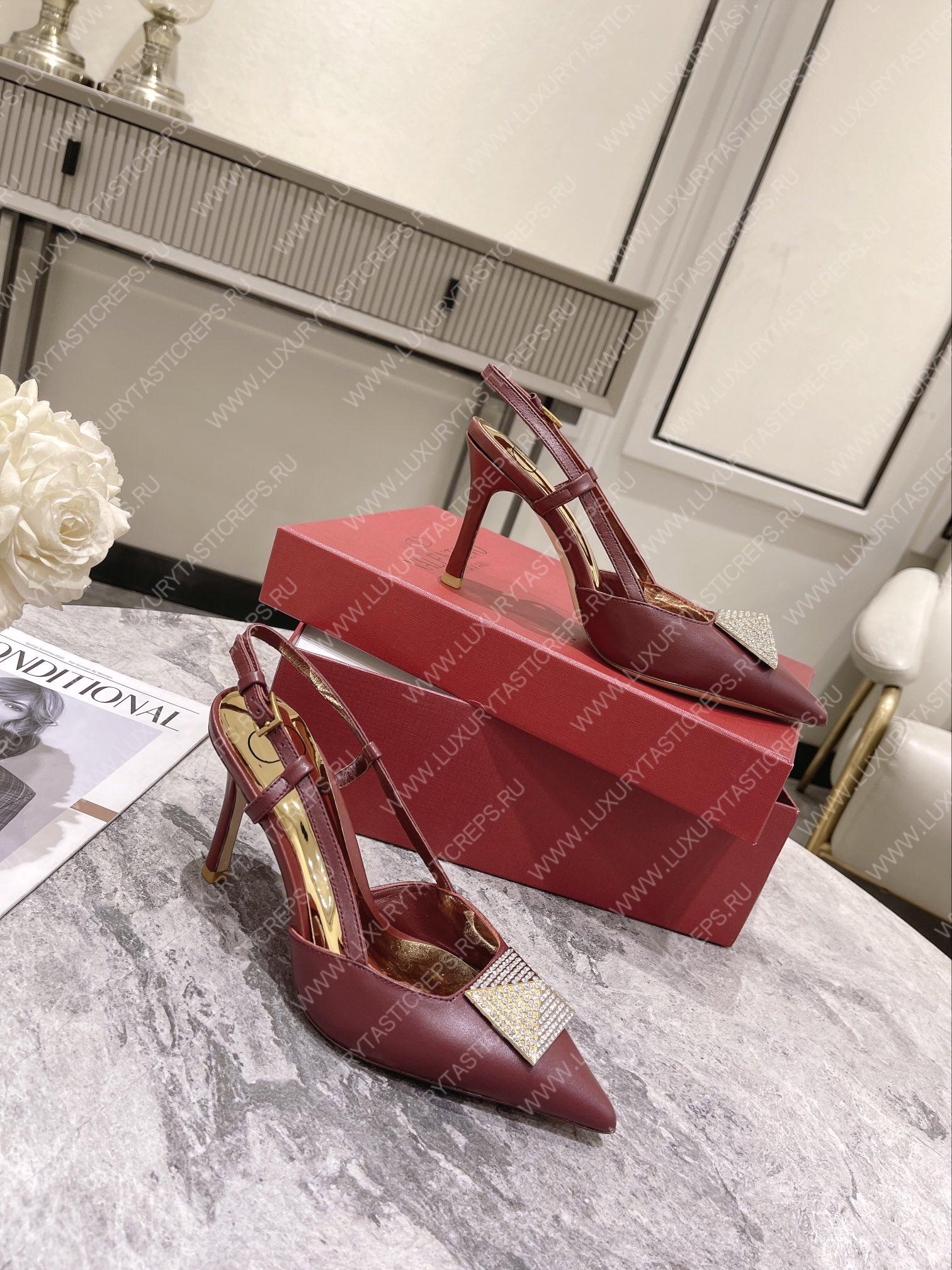 VALENTINO SLINGBACK LIGHT IVORY WS0R01TMK