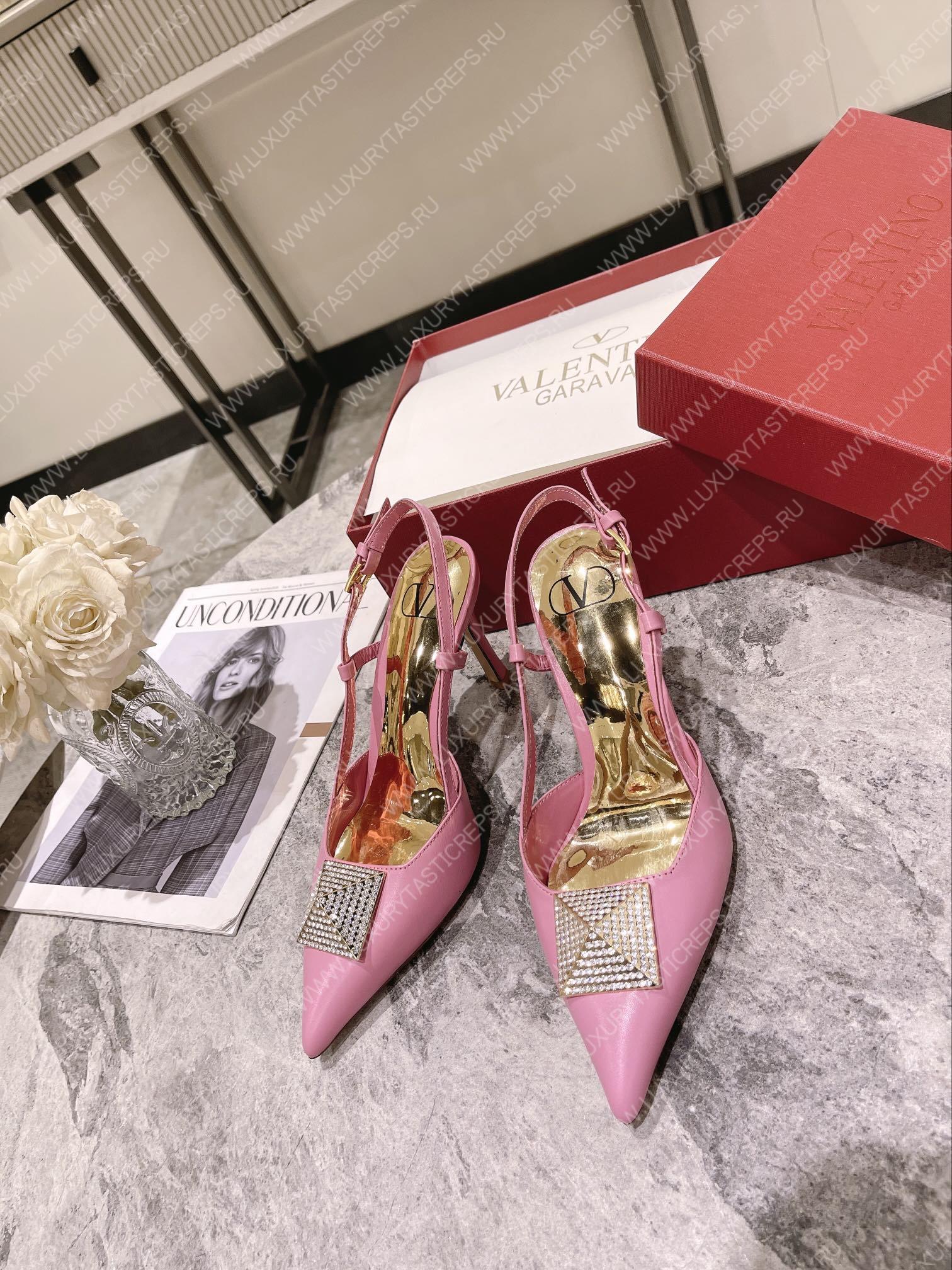 VALENTINO SLINGBACK PINK WS0R01TMK