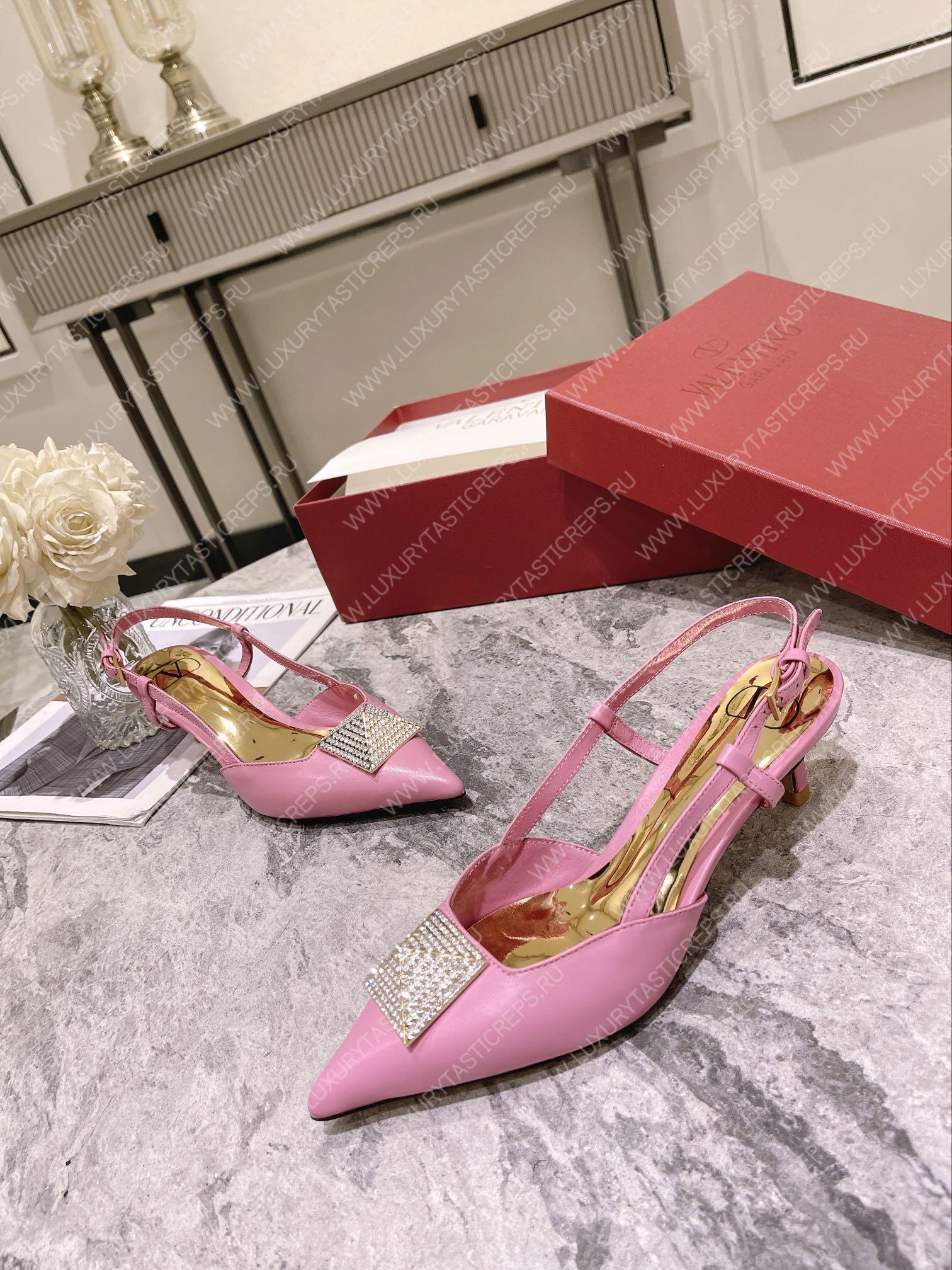 VALENTINO SLINGBACK PINK WS0R01TMK