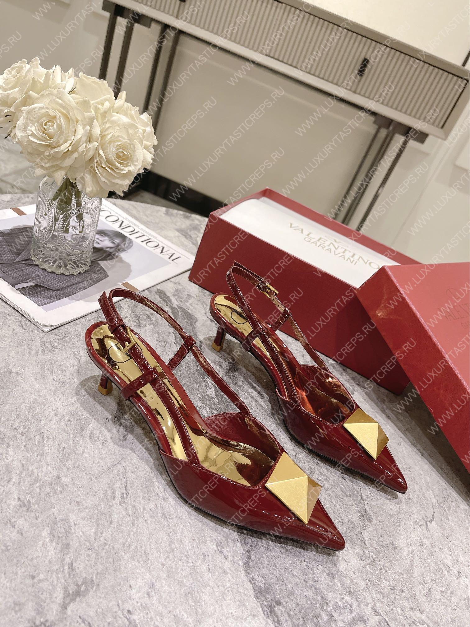 VALENTINO SLINGBACK CHERRY WS0R01TMK