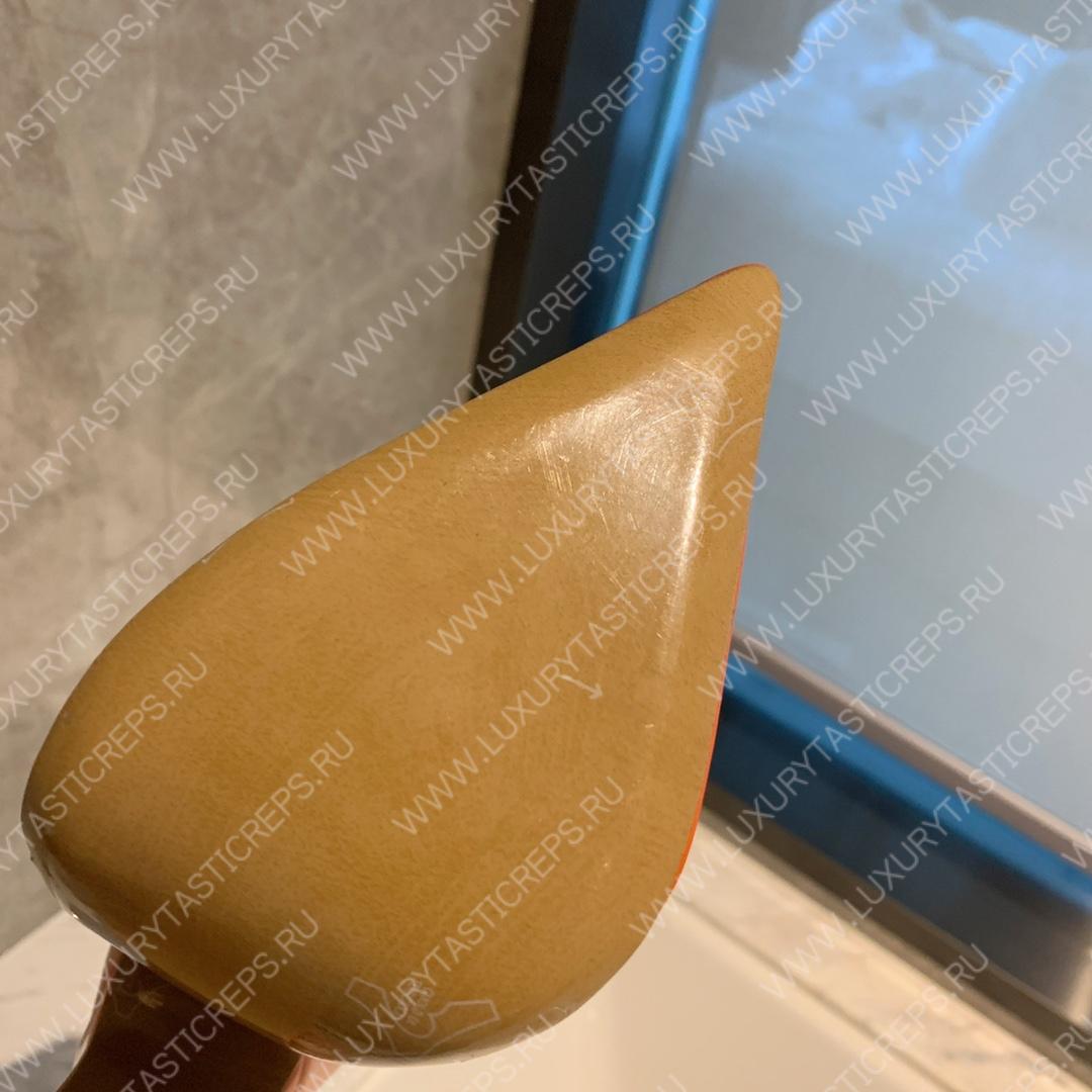 VALENTINO TAN-GO PLATFORM PUMP ORANGE WS0DQ3VNE_0NO
