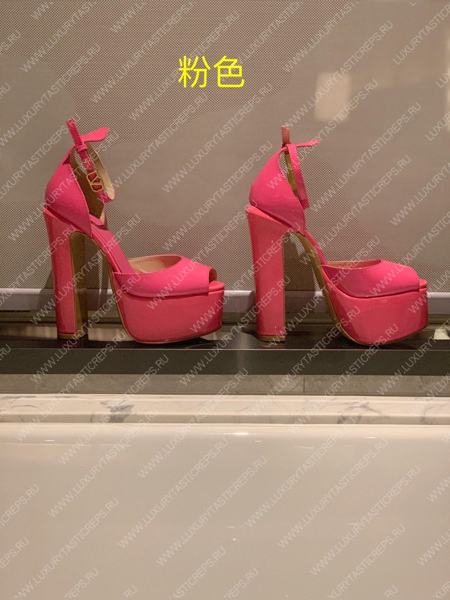 VALENTINO TAN-GO PLATFORM SANDAL PINK 1W2S0FE0VNE_I16