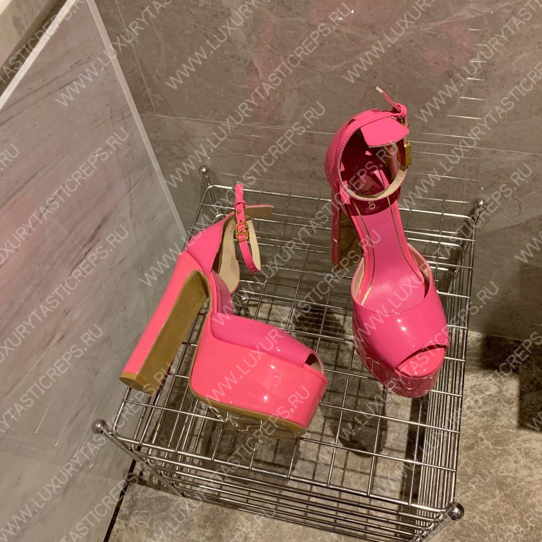 VALENTINO TAN-GO PLATFORM SANDAL PINK 1W2S0FE0VNE_I16