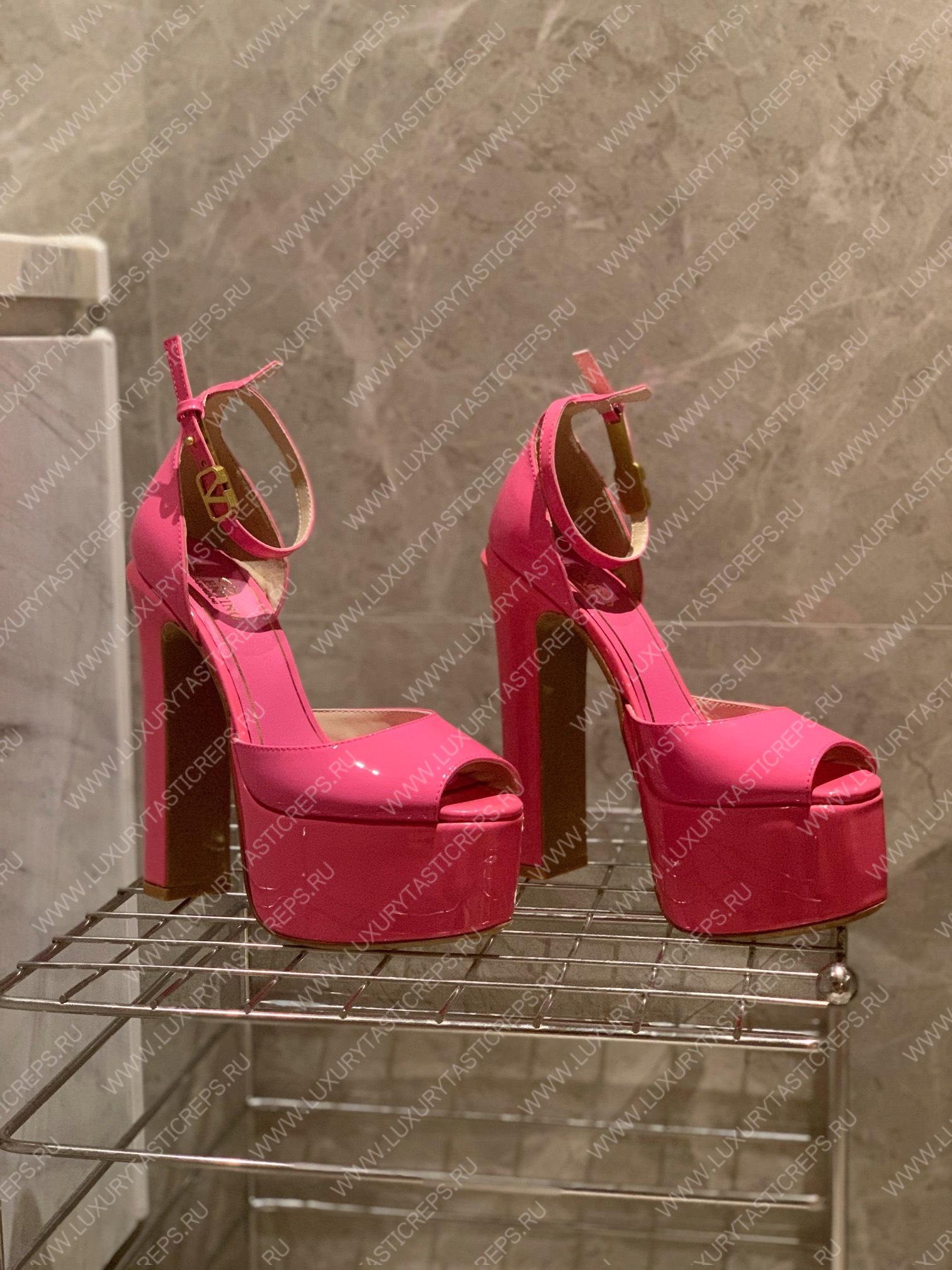 VALENTINO TAN-GO PLATFORM SANDAL PINK 1W2S0FE0VNE_I16